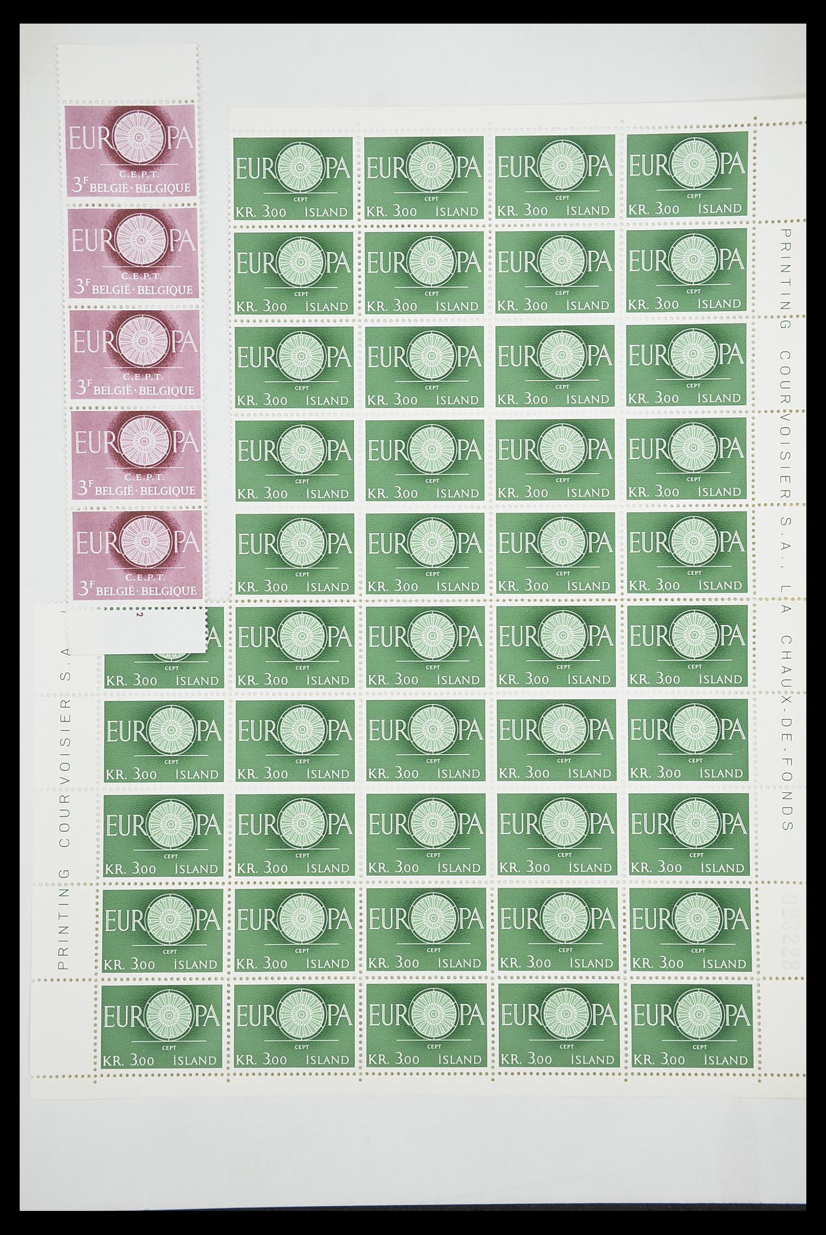 33446 059 - Postzegelverzameling 33446 Europa CEPT 1956-1961 engros.