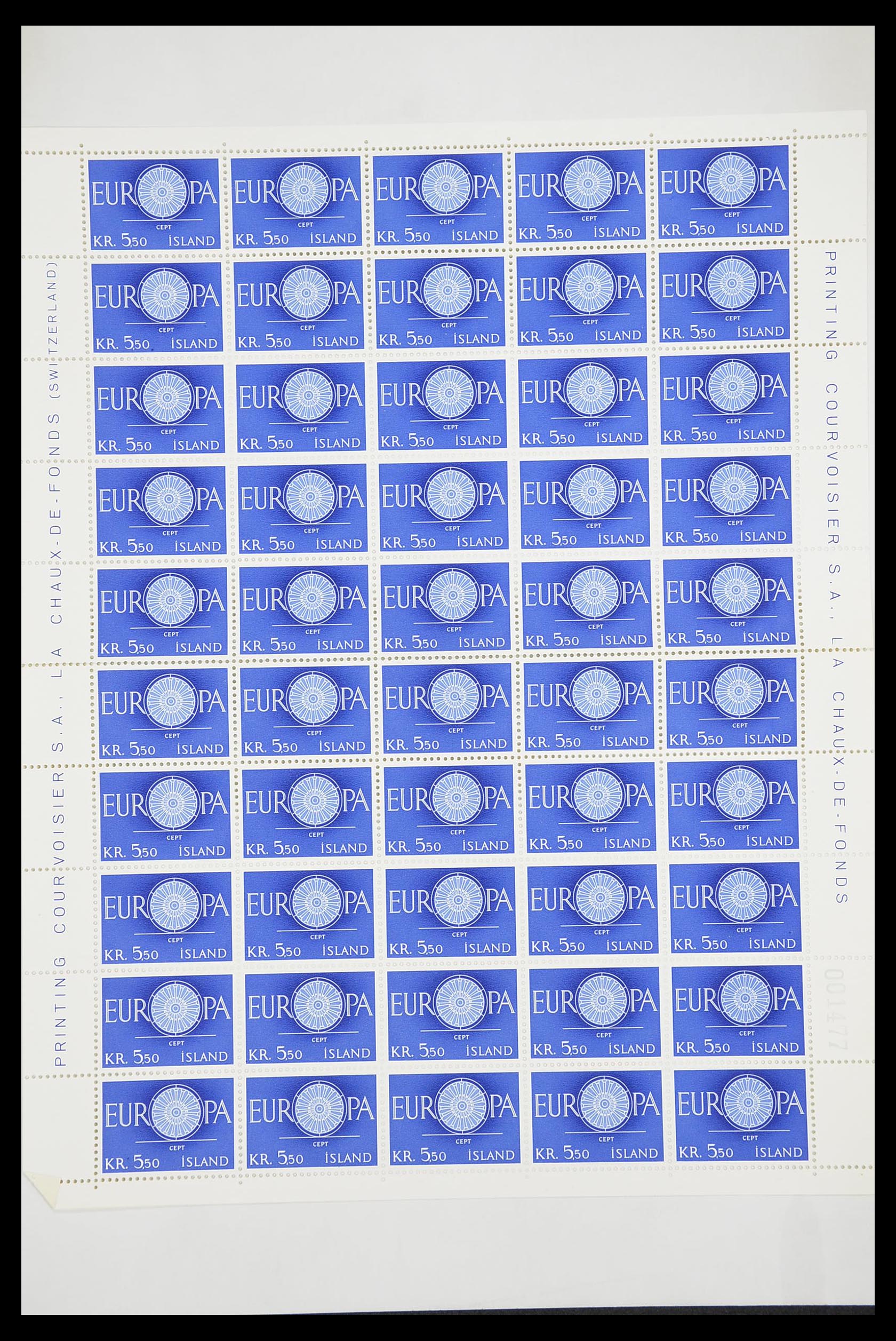33446 061 - Postzegelverzameling 33446 Europa CEPT 1956-1961 engros.