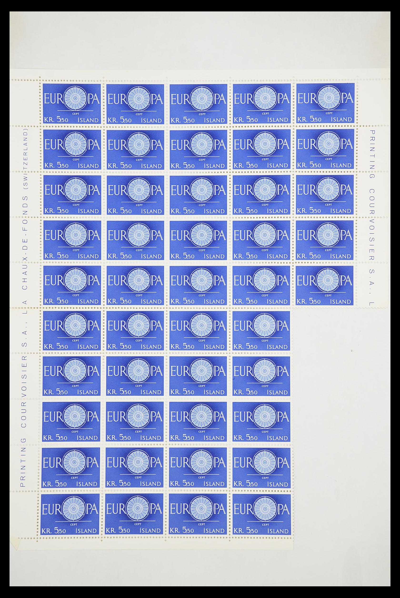 33446 062 - Stamp collection 33446 Europa CEPT 1956-1961 engros.