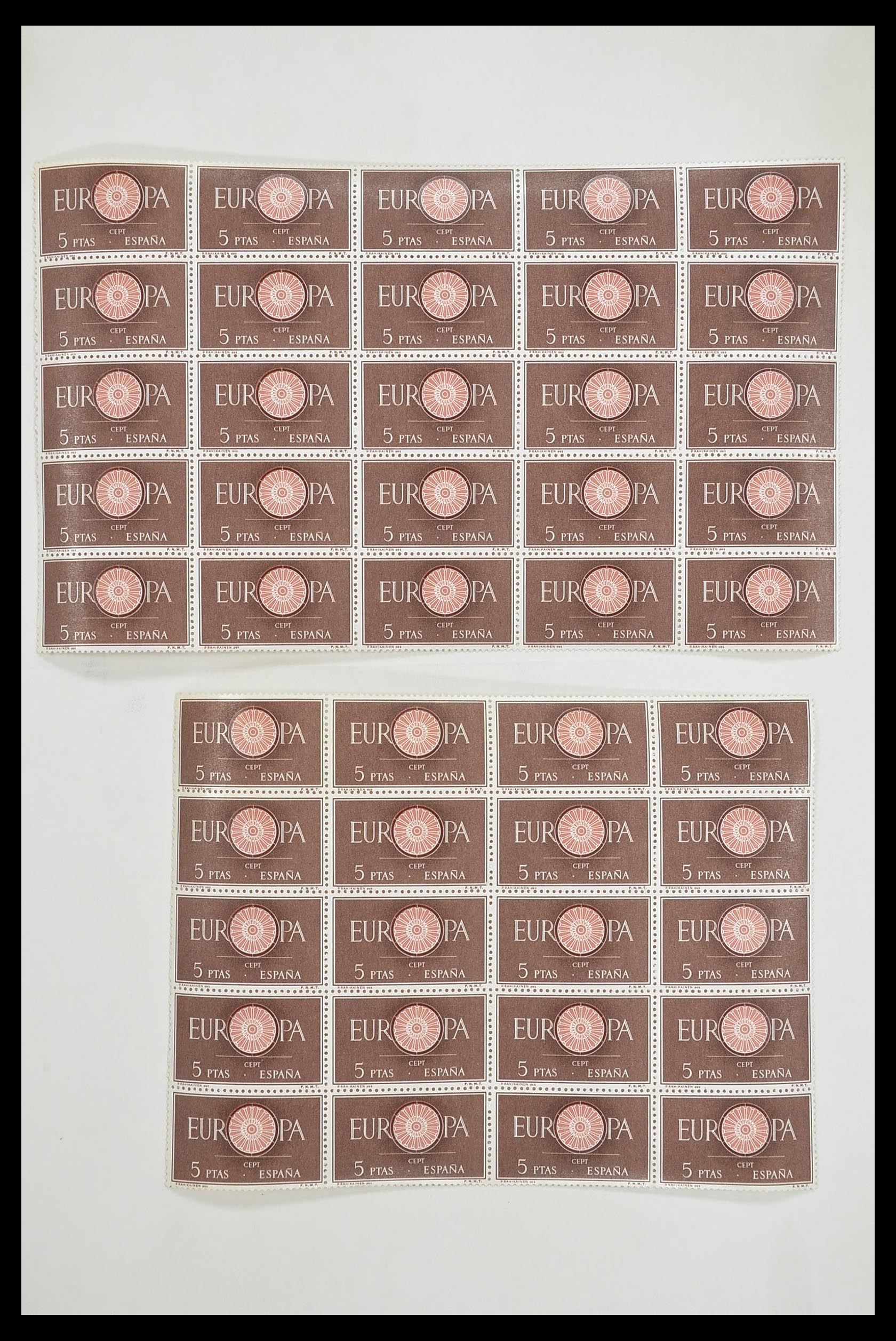 33446 063 - Postzegelverzameling 33446 Europa CEPT 1956-1961 engros.