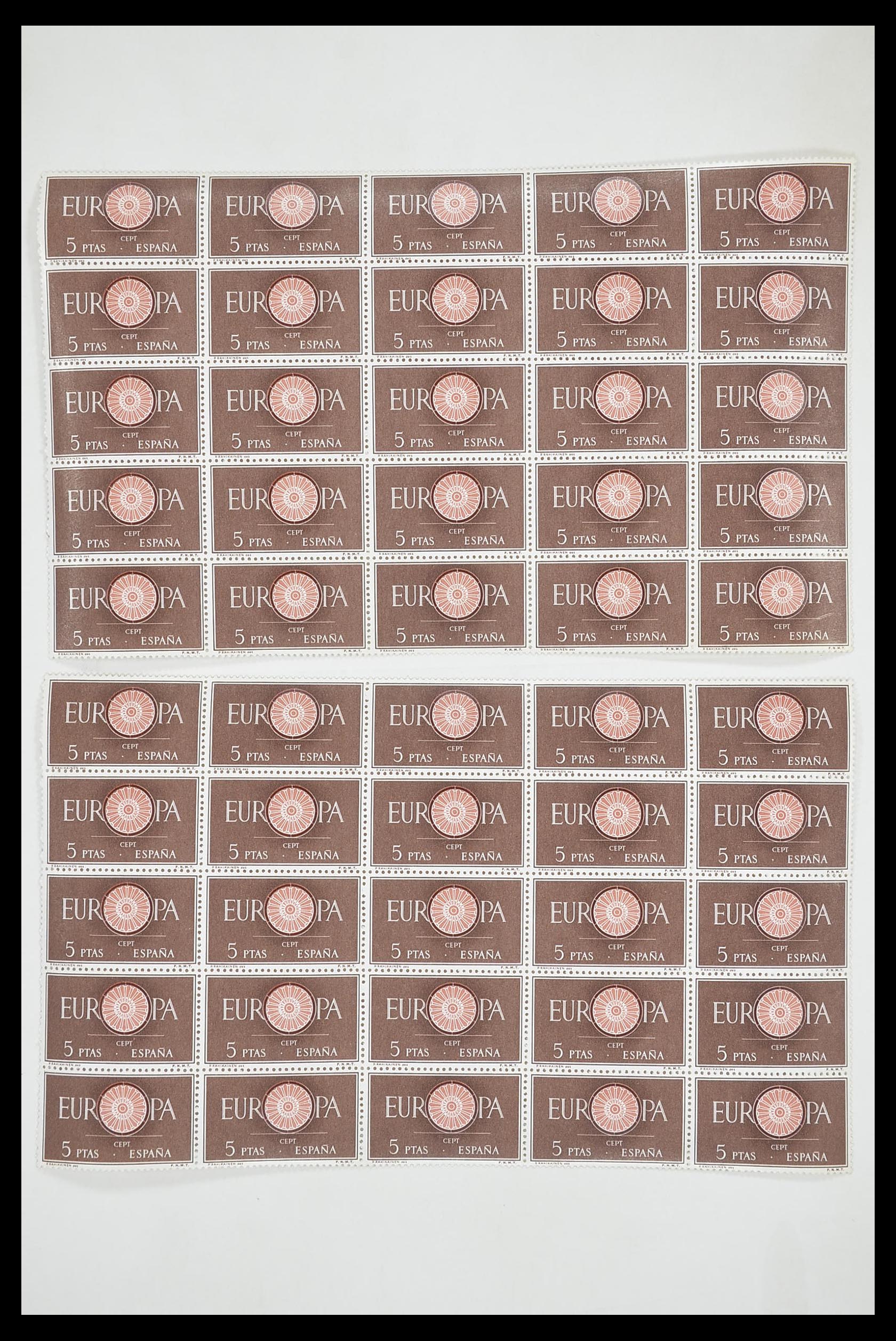 33446 064 - Postzegelverzameling 33446 Europa CEPT 1956-1961 engros.