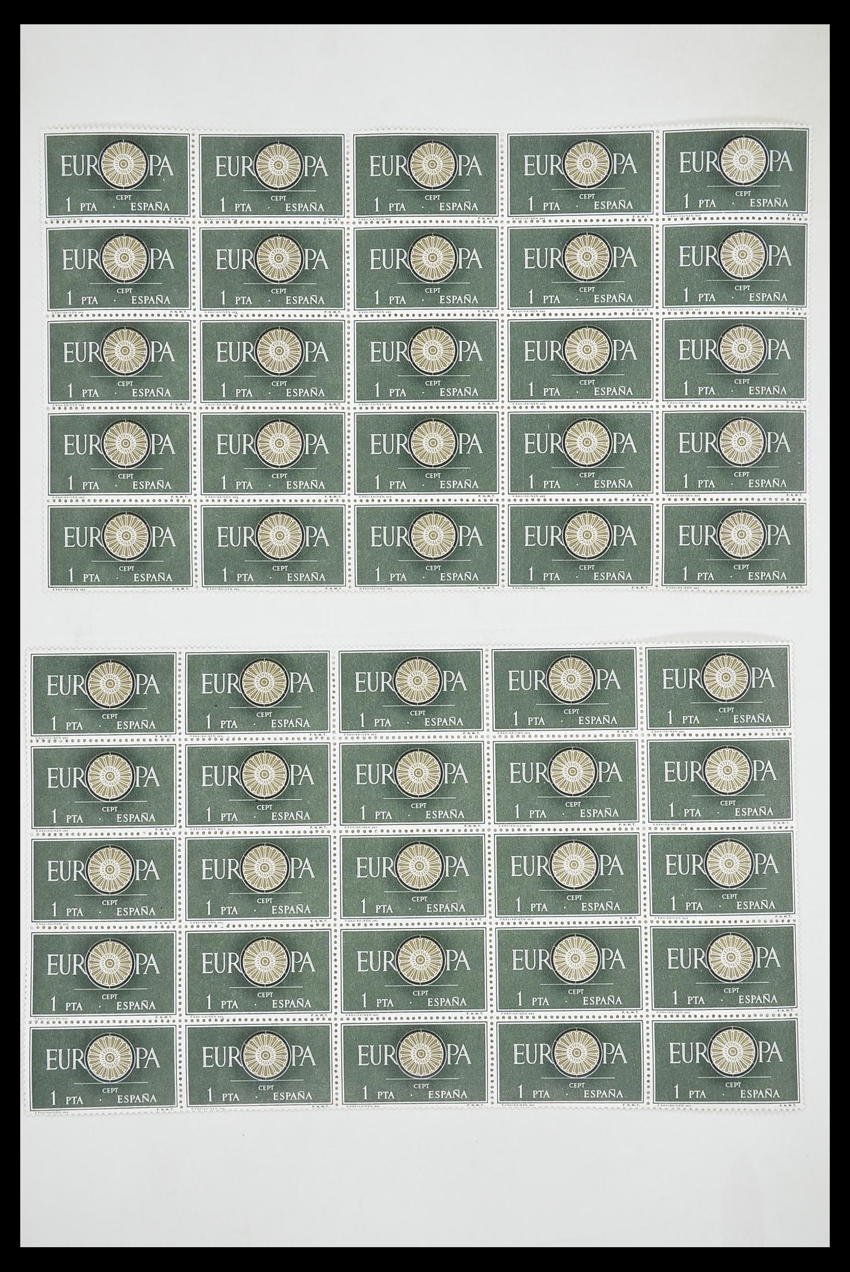 33446 065 - Postzegelverzameling 33446 Europa CEPT 1956-1961 engros.
