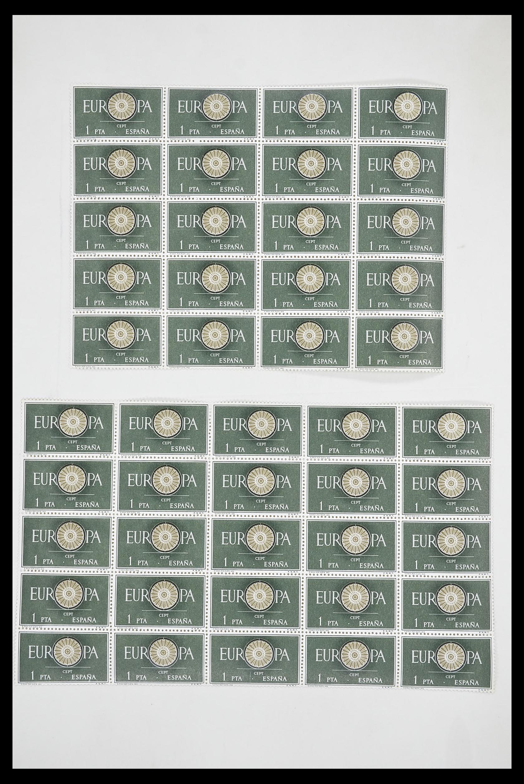 33446 066 - Postzegelverzameling 33446 Europa CEPT 1956-1961 engros.