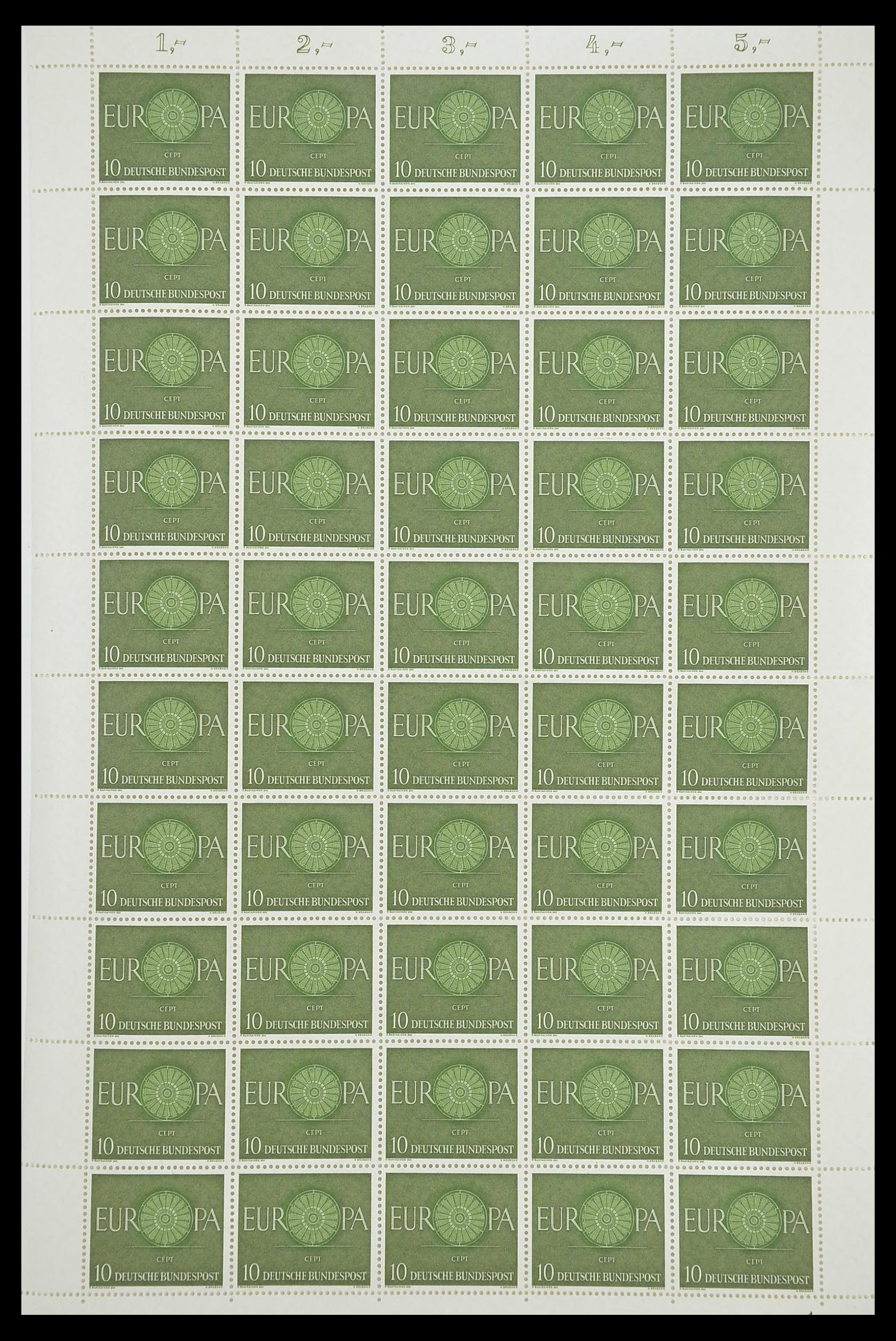 33446 083 - Postzegelverzameling 33446 Europa CEPT 1956-1961 engros.