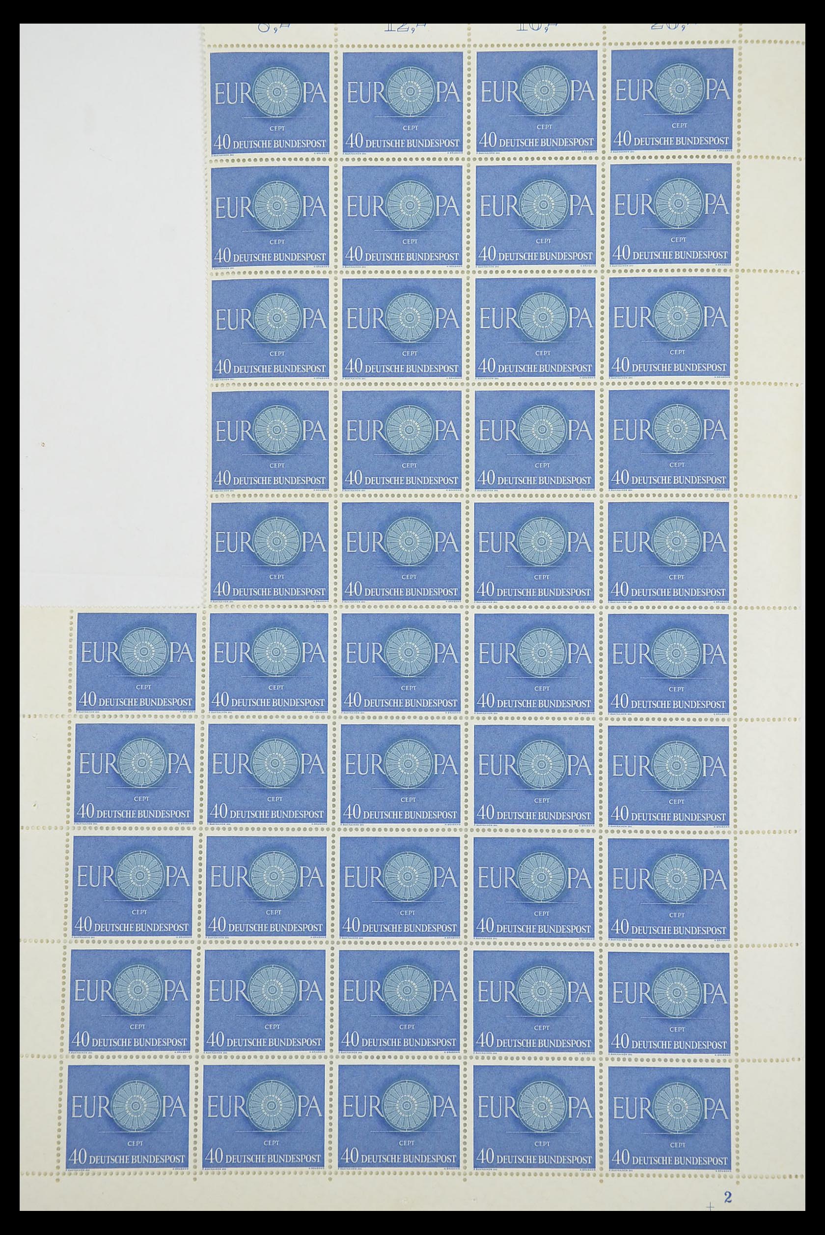33446 085 - Postzegelverzameling 33446 Europa CEPT 1956-1961 engros.