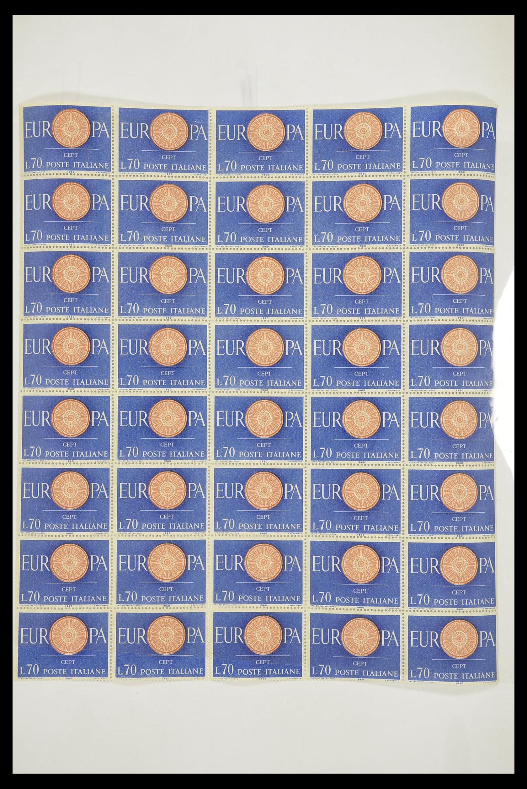 33446 090 - Postzegelverzameling 33446 Europa CEPT 1956-1961 engros.