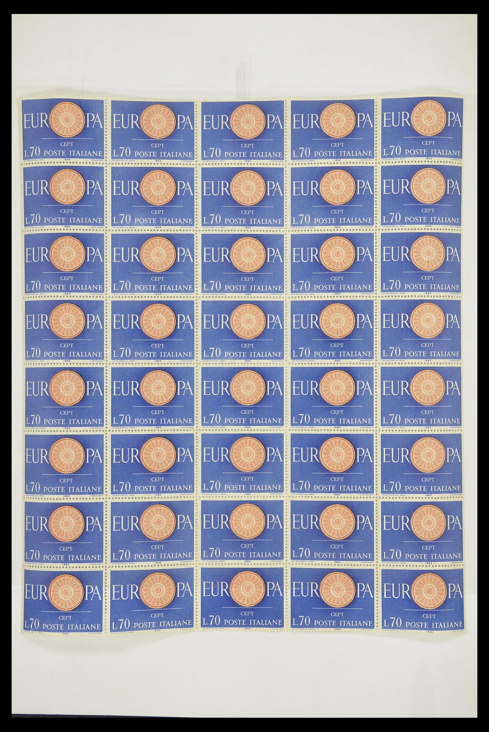 33446 091 - Postzegelverzameling 33446 Europa CEPT 1956-1961 engros.