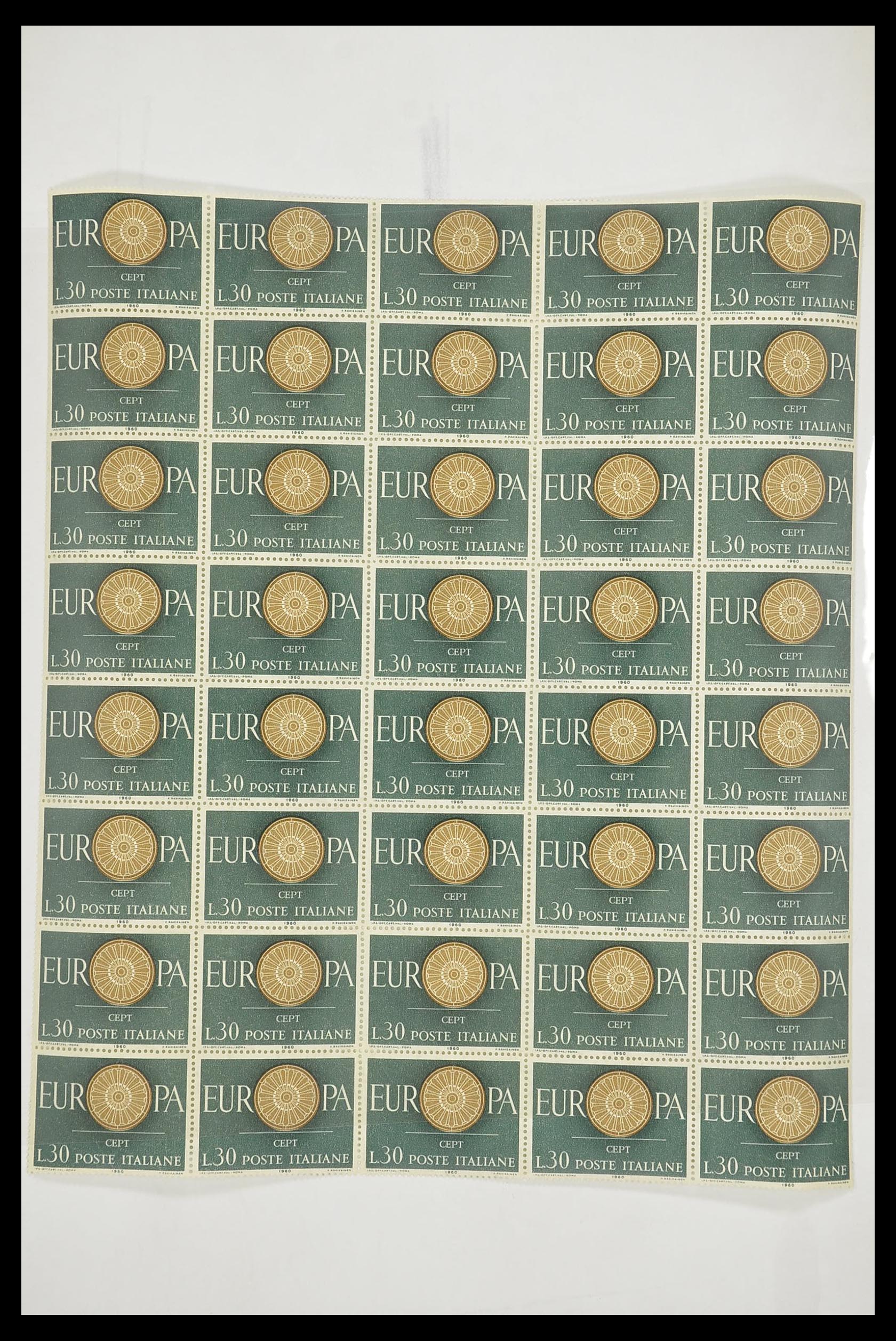 33446 092 - Postzegelverzameling 33446 Europa CEPT 1956-1961 engros.