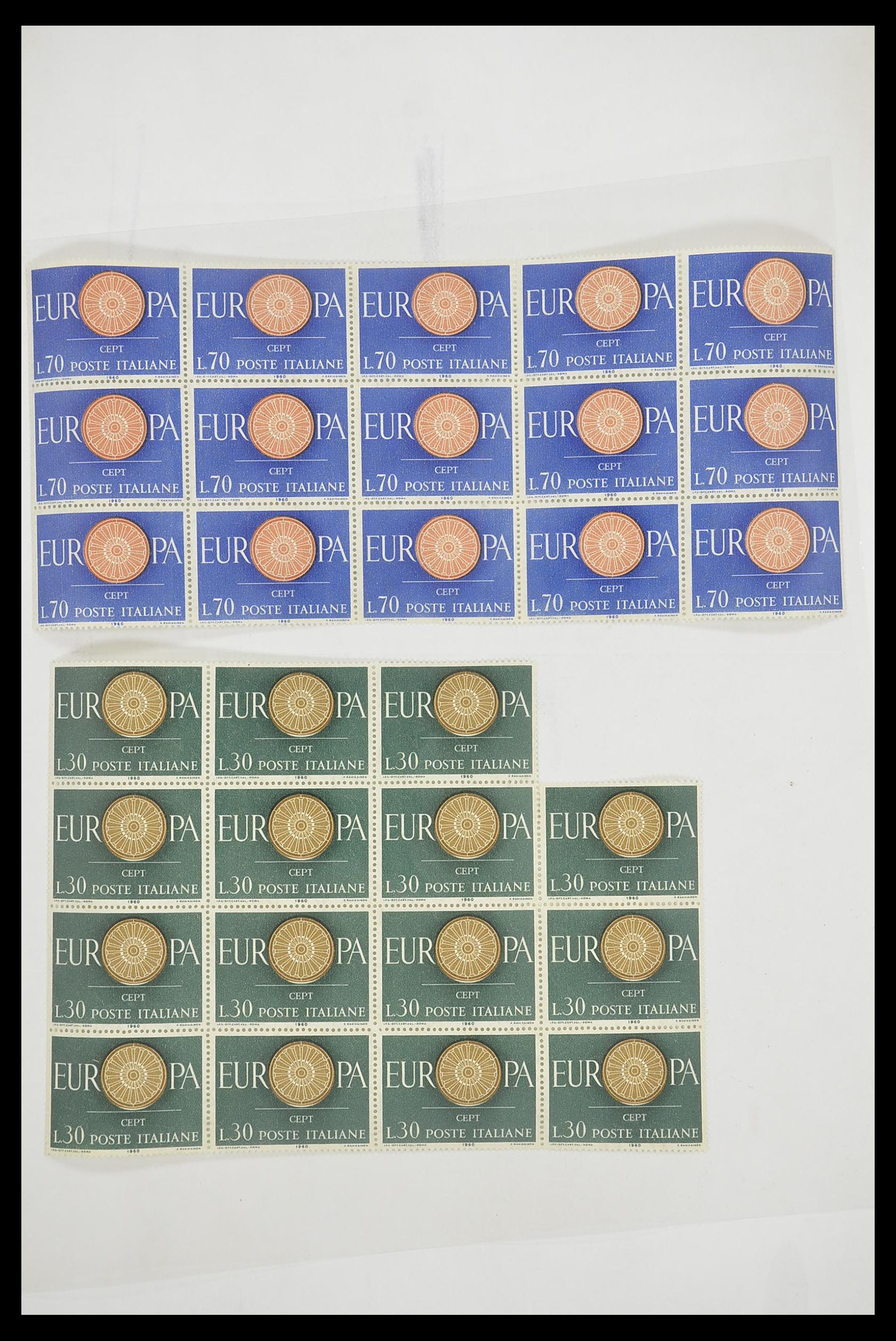33446 094 - Postzegelverzameling 33446 Europa CEPT 1956-1961 engros.