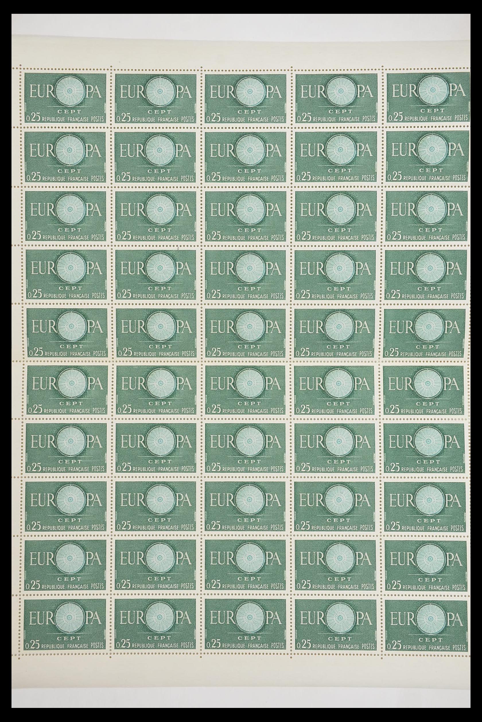 33446 097 - Postzegelverzameling 33446 Europa CEPT 1956-1961 engros.