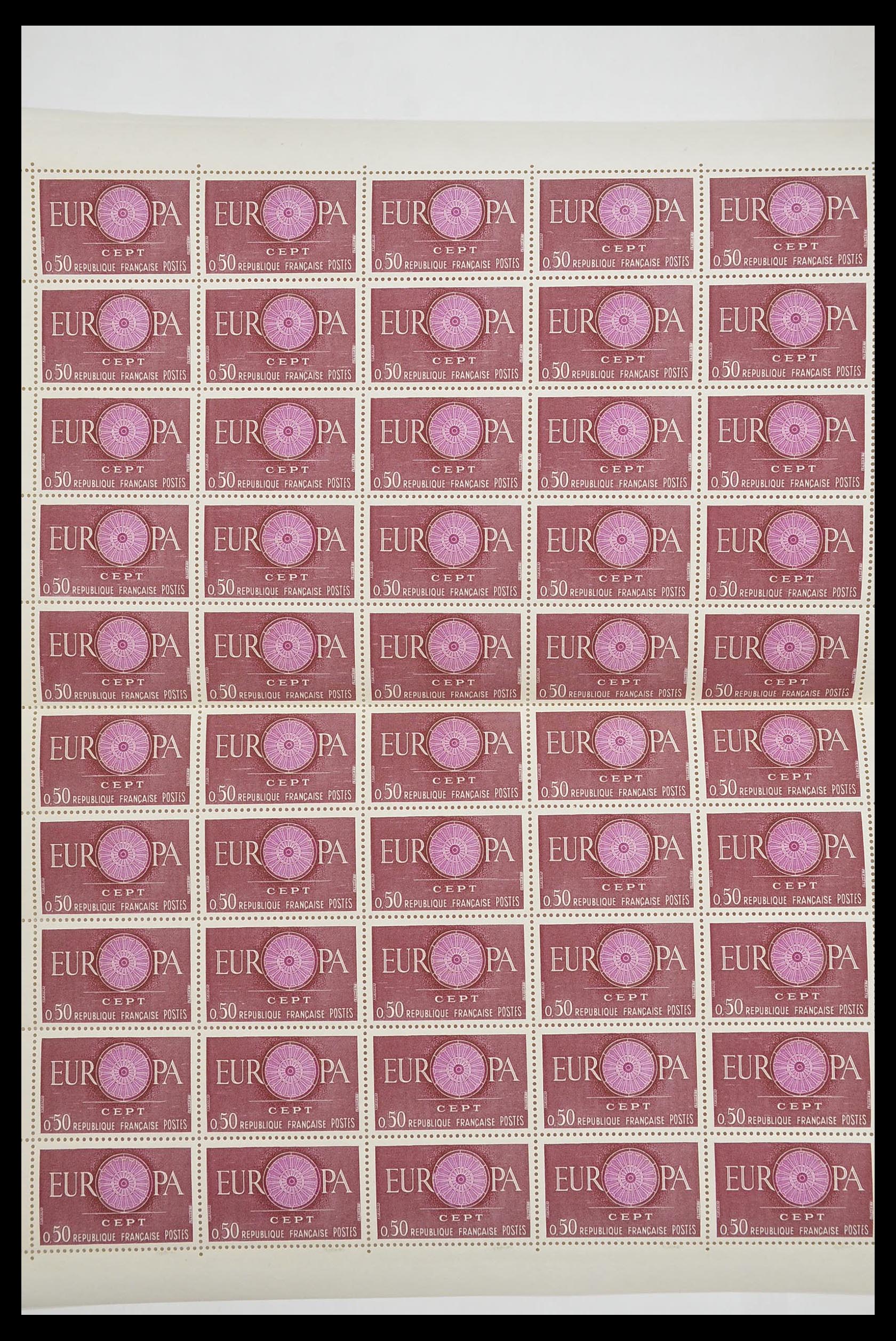 33446 098 - Postzegelverzameling 33446 Europa CEPT 1956-1961 engros.