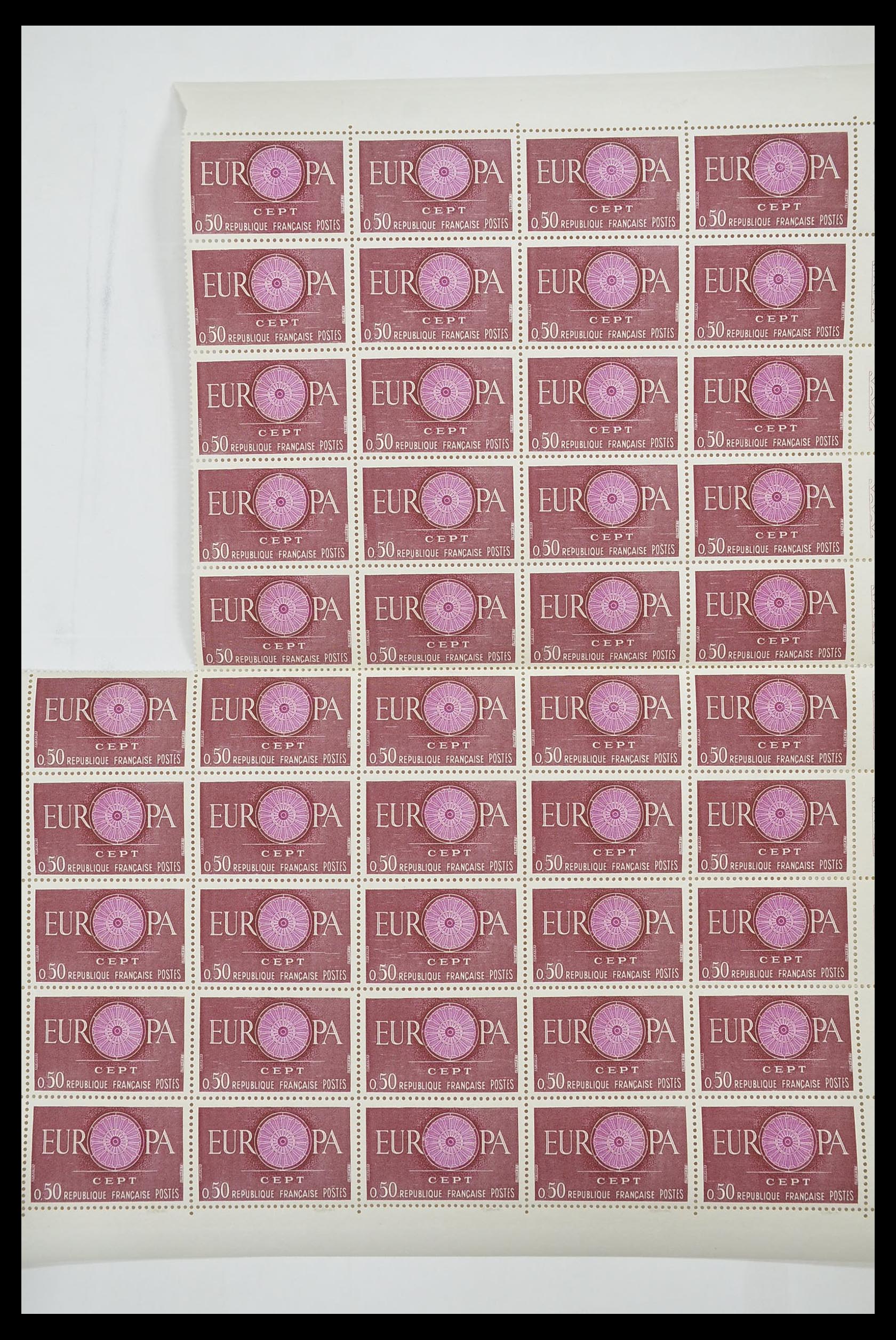 33446 099 - Postzegelverzameling 33446 Europa CEPT 1956-1961 engros.