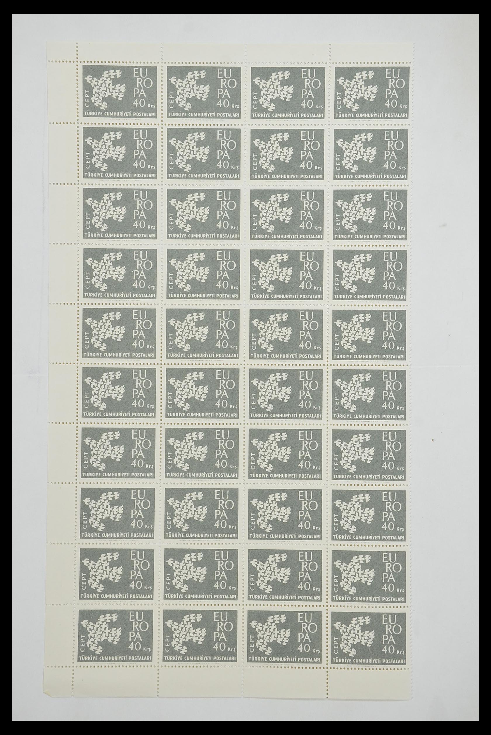 33446 244 - Postzegelverzameling 33446 Europa CEPT 1956-1961 engros.