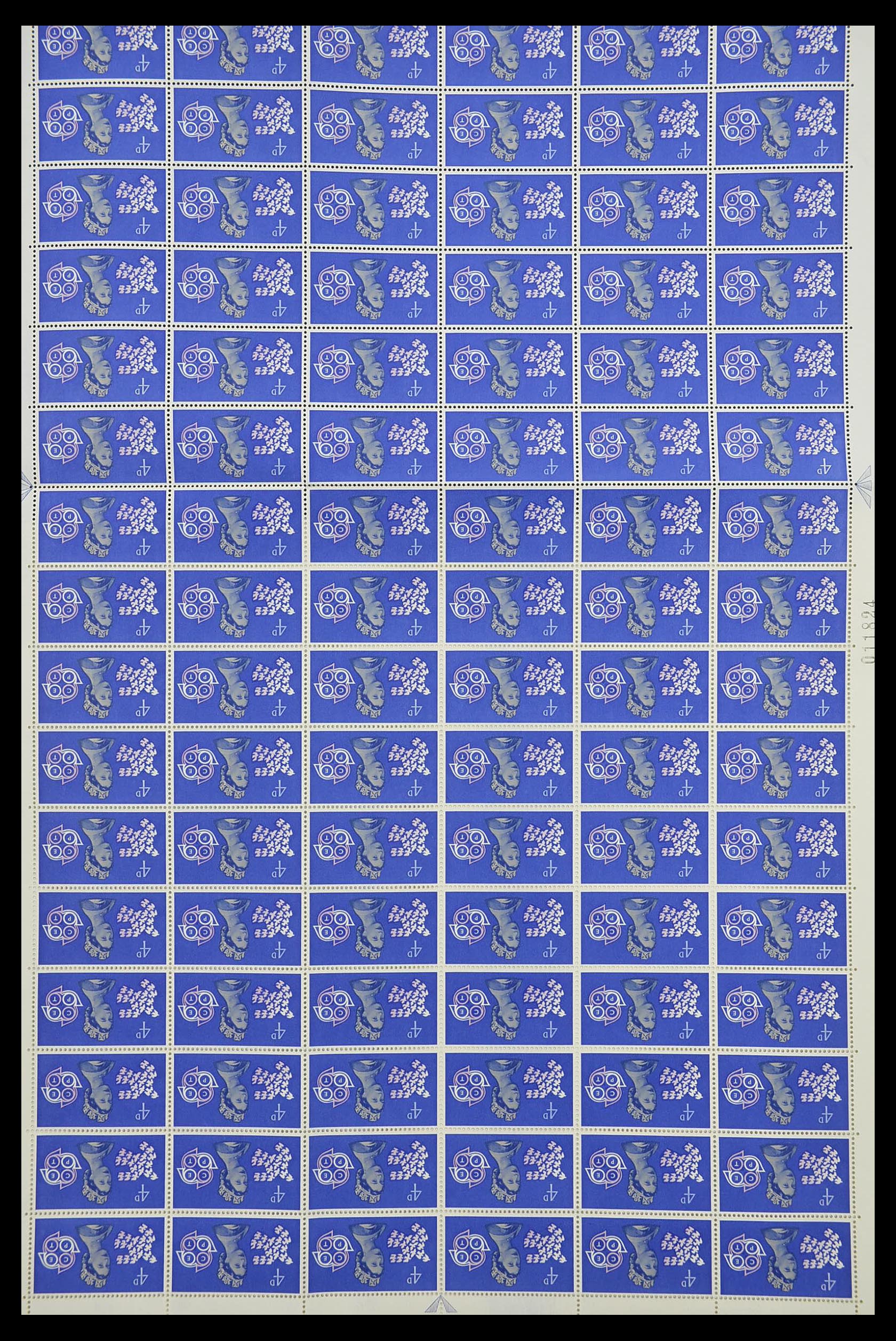 33446 255 - Postzegelverzameling 33446 Europa CEPT 1956-1961 engros.