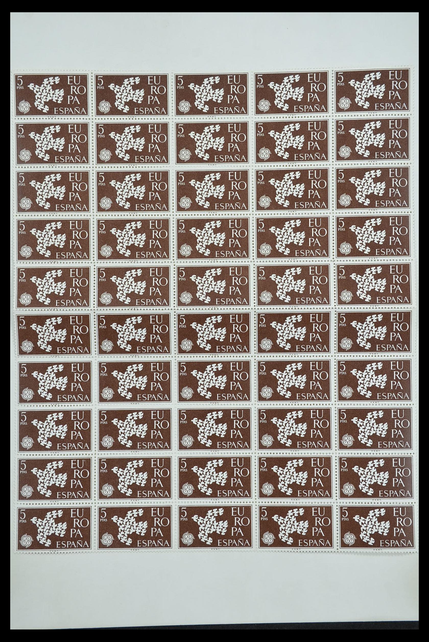 33446 263 - Postzegelverzameling 33446 Europa CEPT 1956-1961 engros.