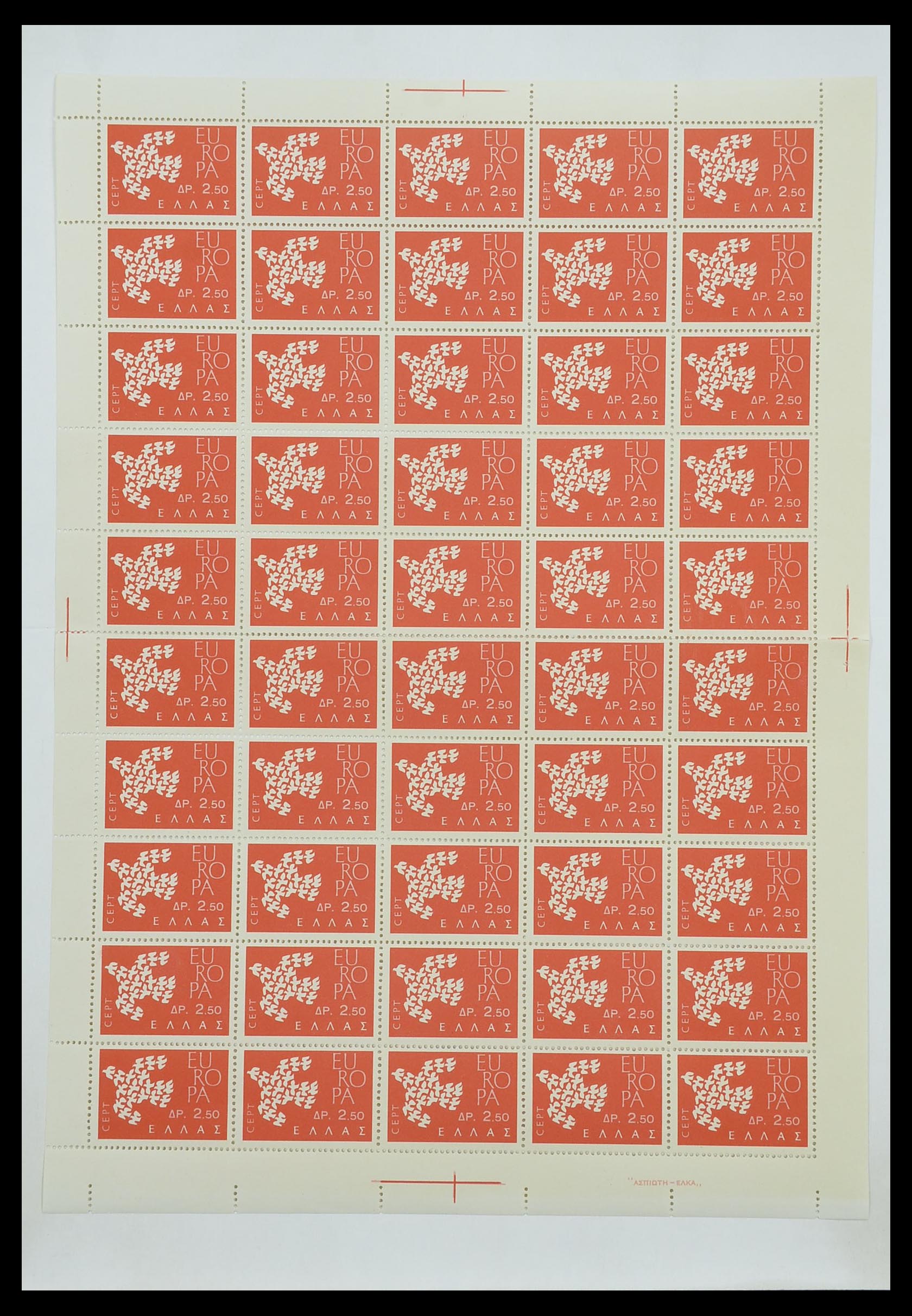 33446 266 - Postzegelverzameling 33446 Europa CEPT 1956-1961 engros.