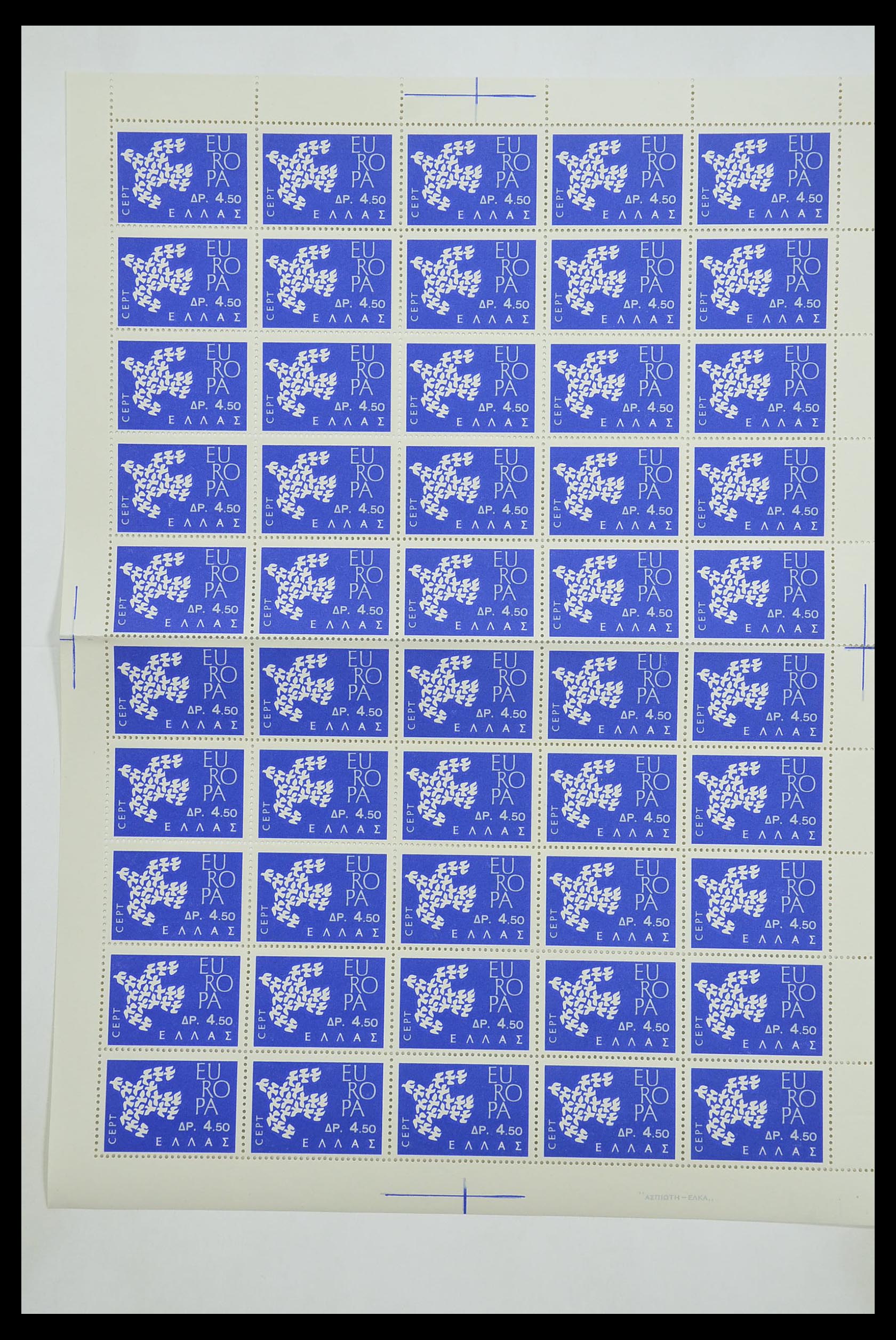 33446 271 - Postzegelverzameling 33446 Europa CEPT 1956-1961 engros.