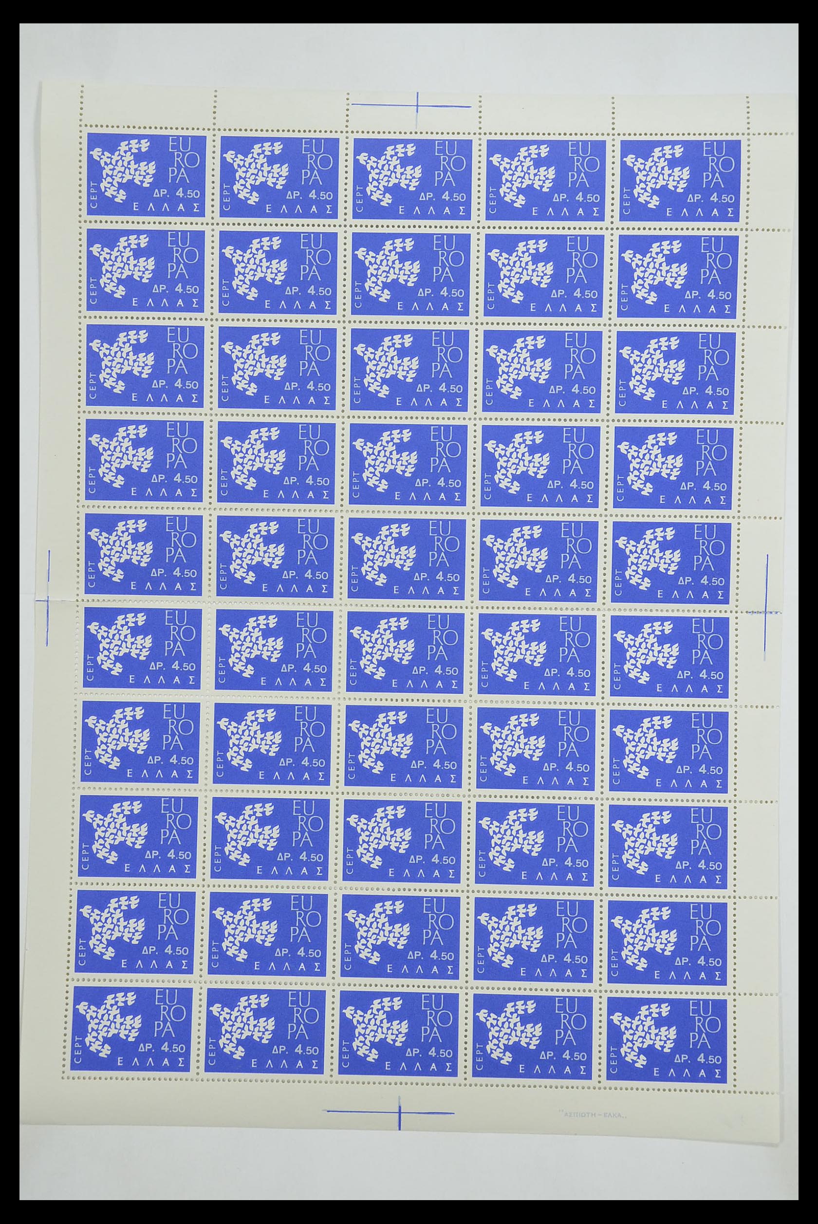 33446 272 - Postzegelverzameling 33446 Europa CEPT 1956-1961 engros.