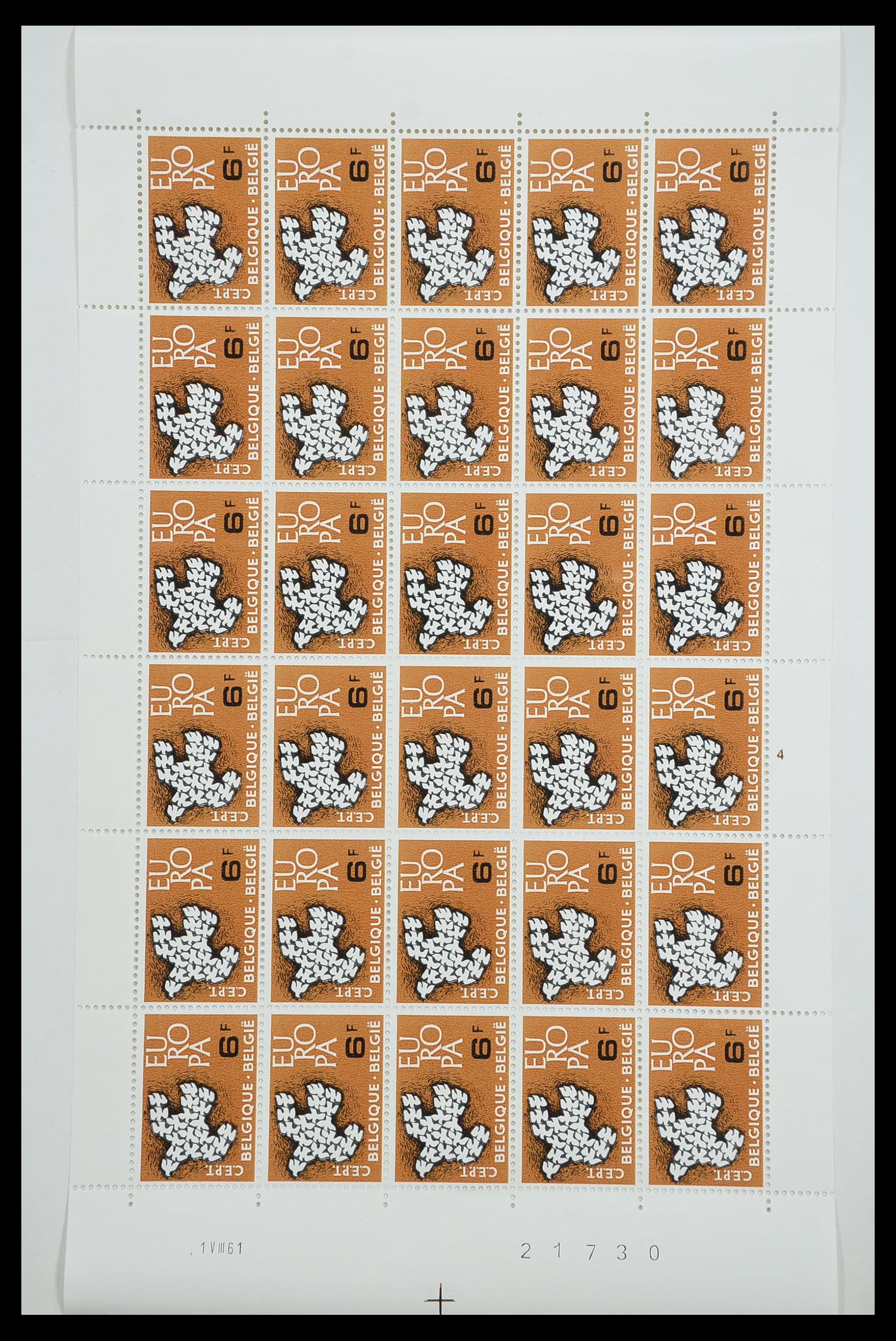 33446 277 - Postzegelverzameling 33446 Europa CEPT 1956-1961 engros.