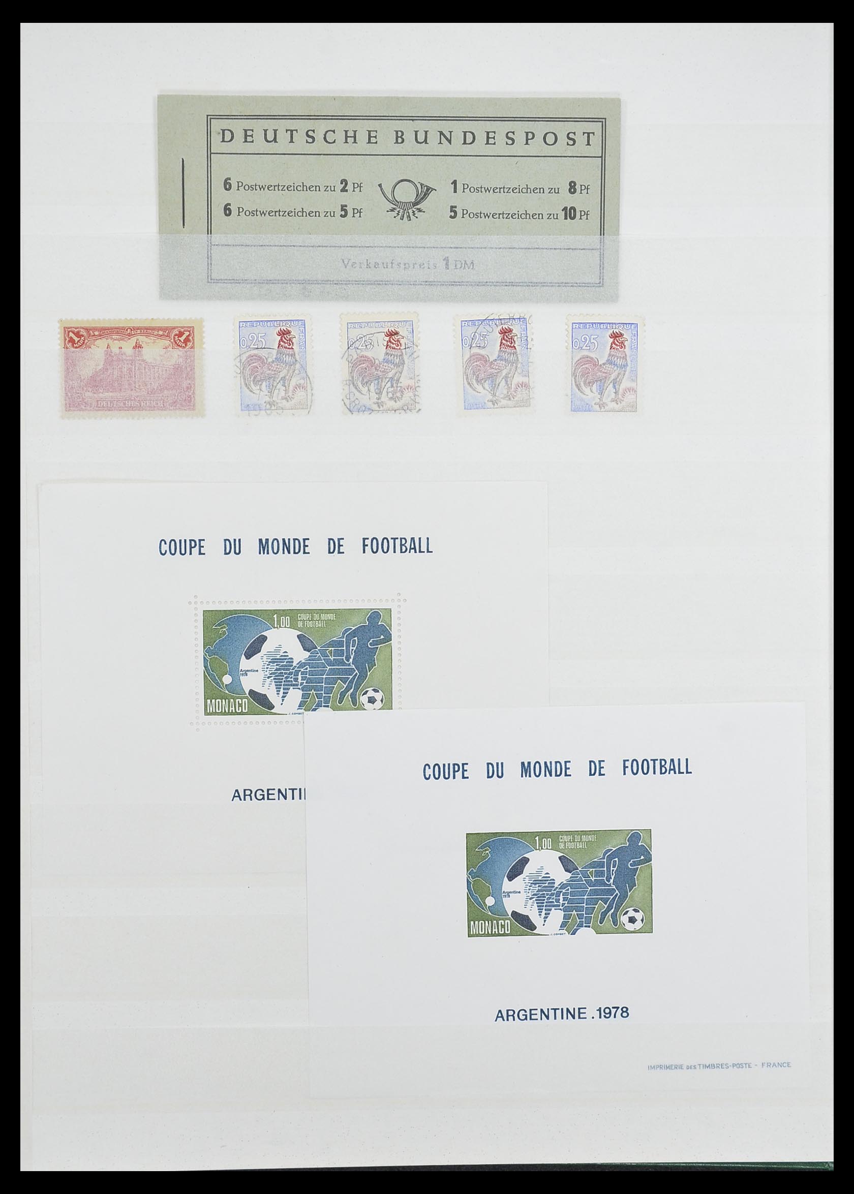 33447 012 - Stamp collection 33447 World key stamps 1900-1955.