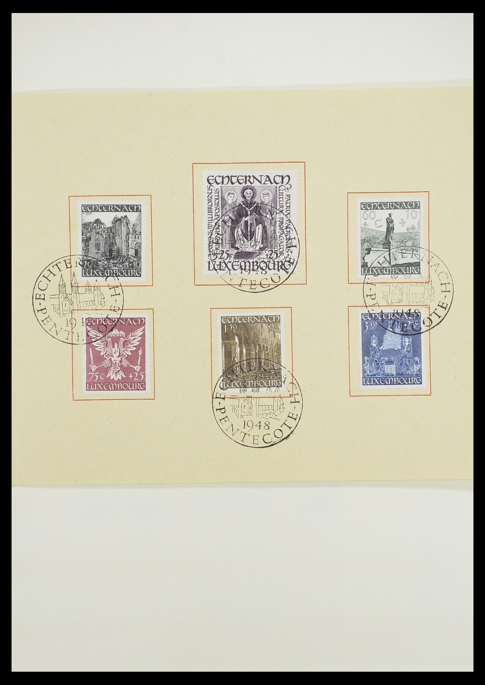 33447 034 - Stamp collection 33447 World key stamps 1900-1955.