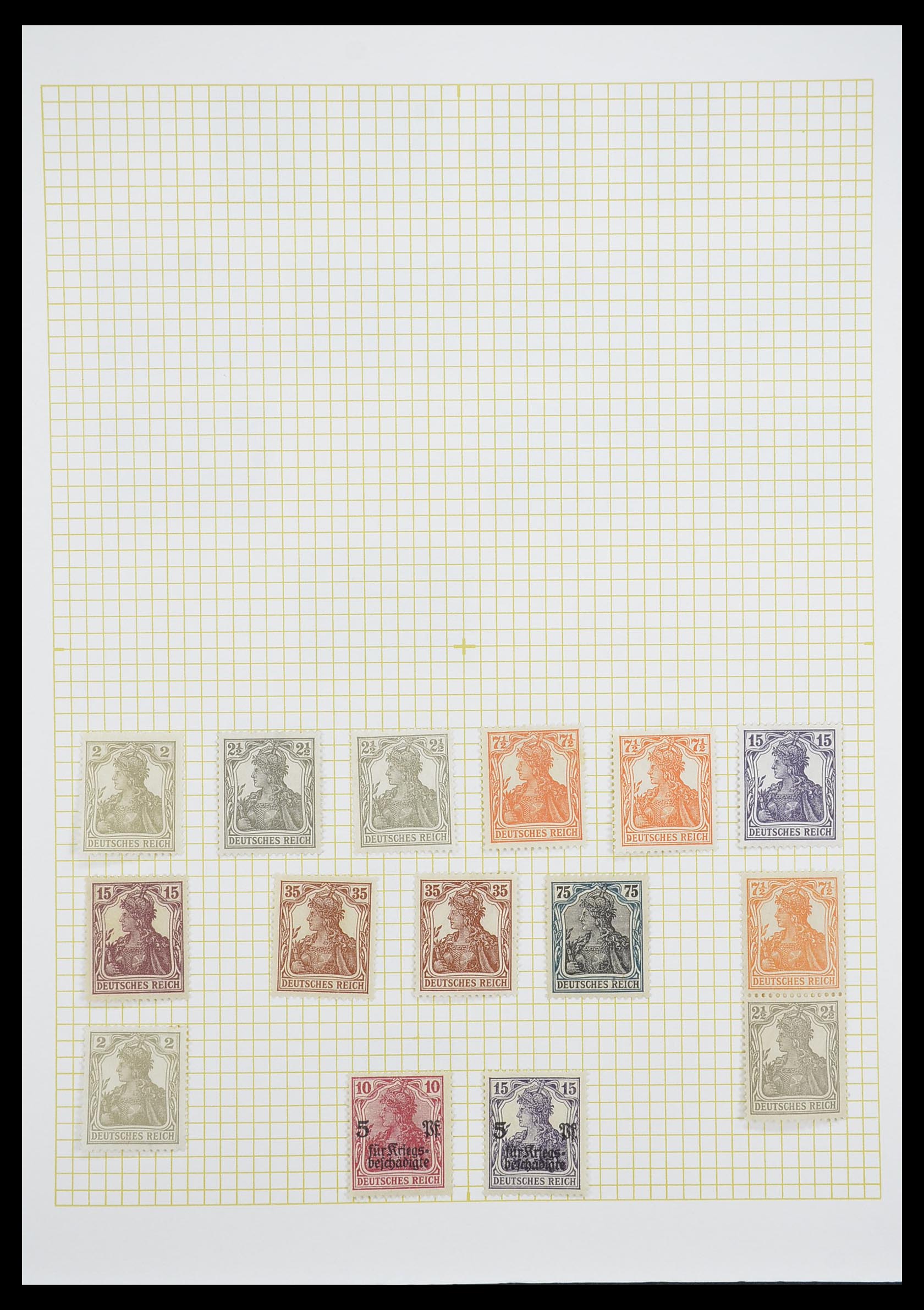 33451 007 - Postzegelverzameling 33451 Europese landen 1850-1990.