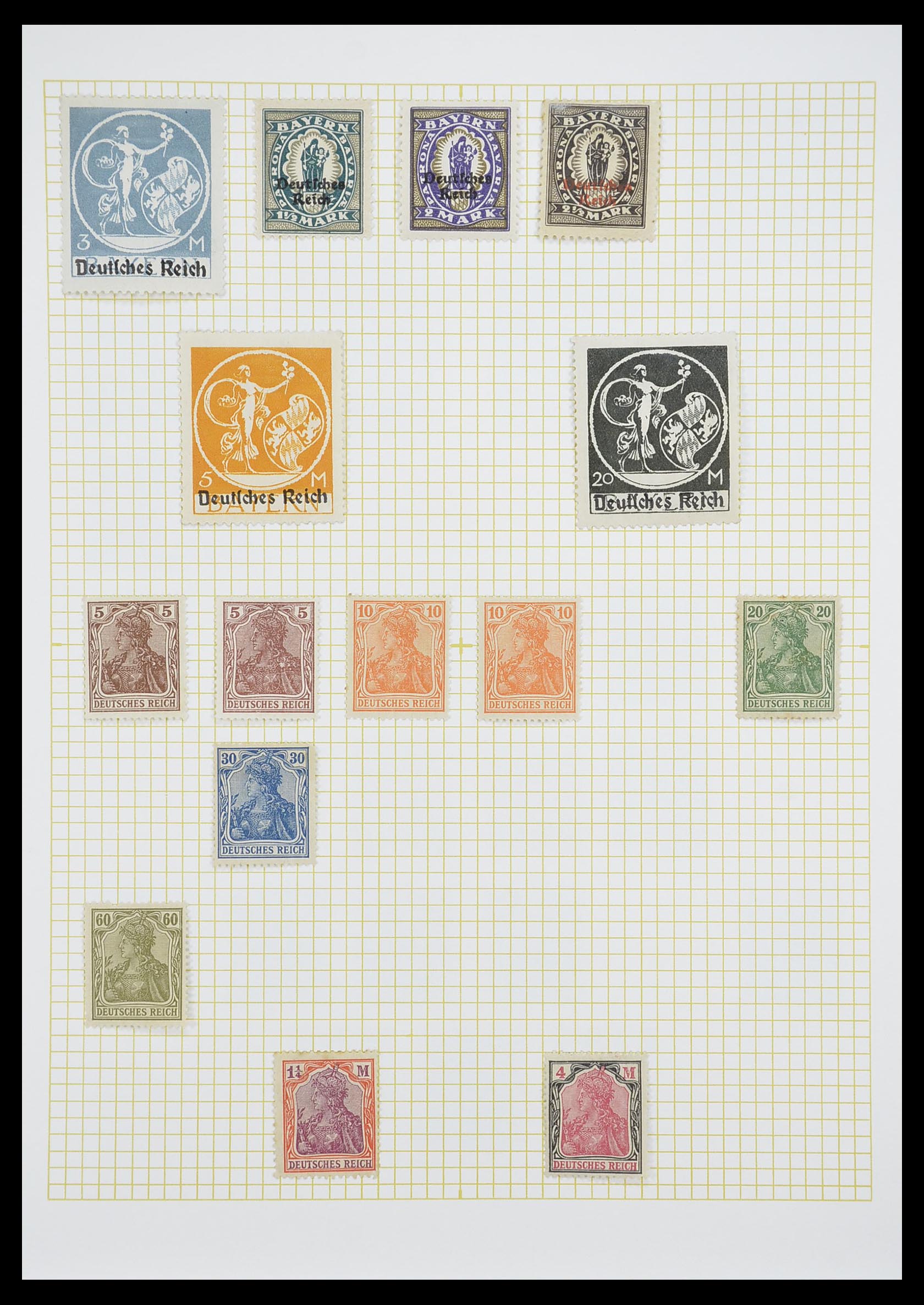 33451 011 - Postzegelverzameling 33451 Europese landen 1850-1990.