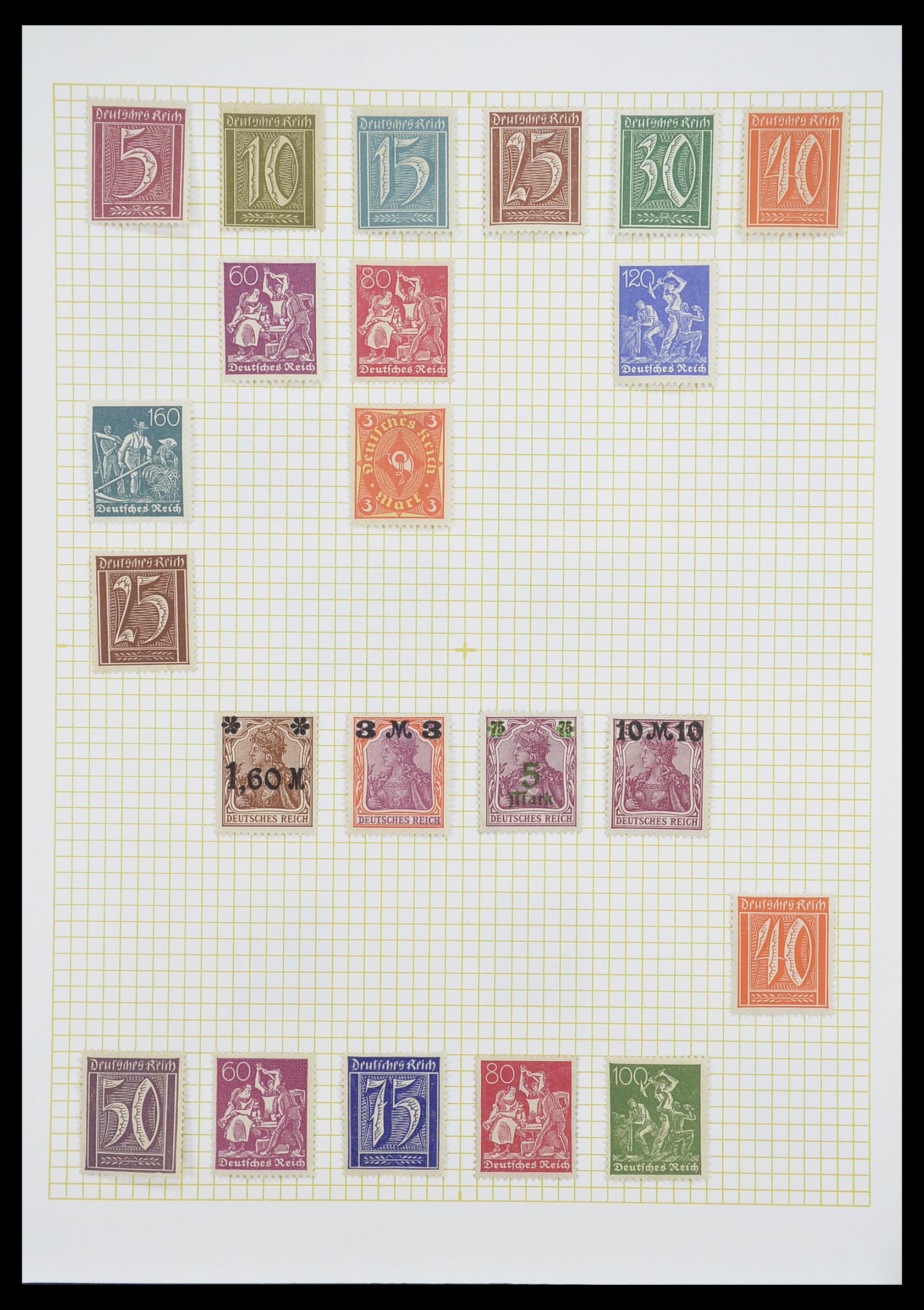 33451 013 - Postzegelverzameling 33451 Europese landen 1850-1990.