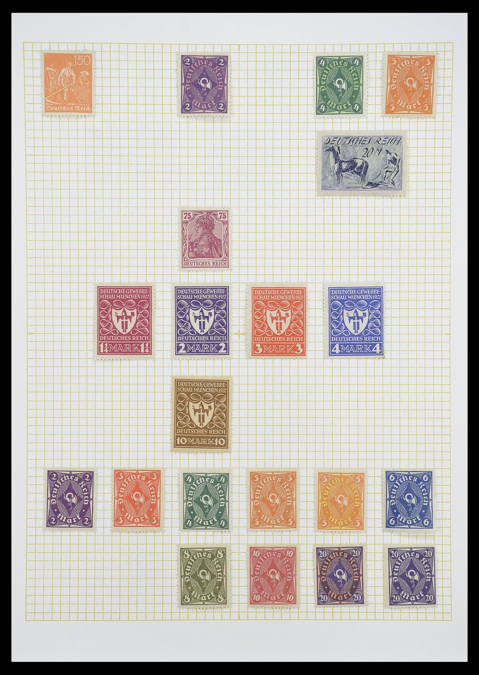 33451 016 - Postzegelverzameling 33451 Europese landen 1850-1990.