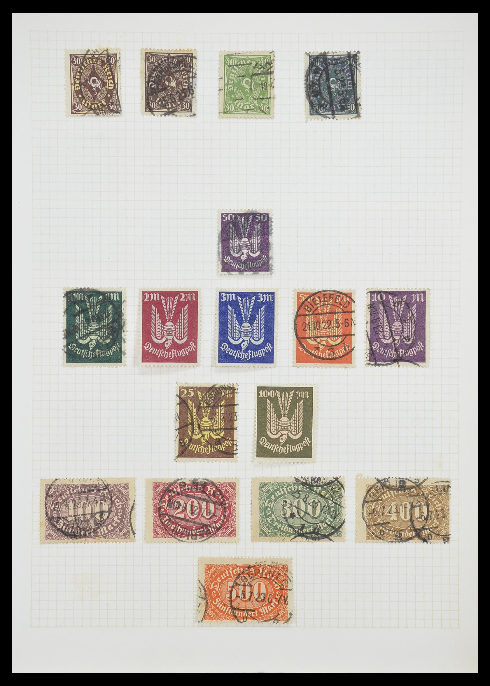 33451 019 - Postzegelverzameling 33451 Europese landen 1850-1990.