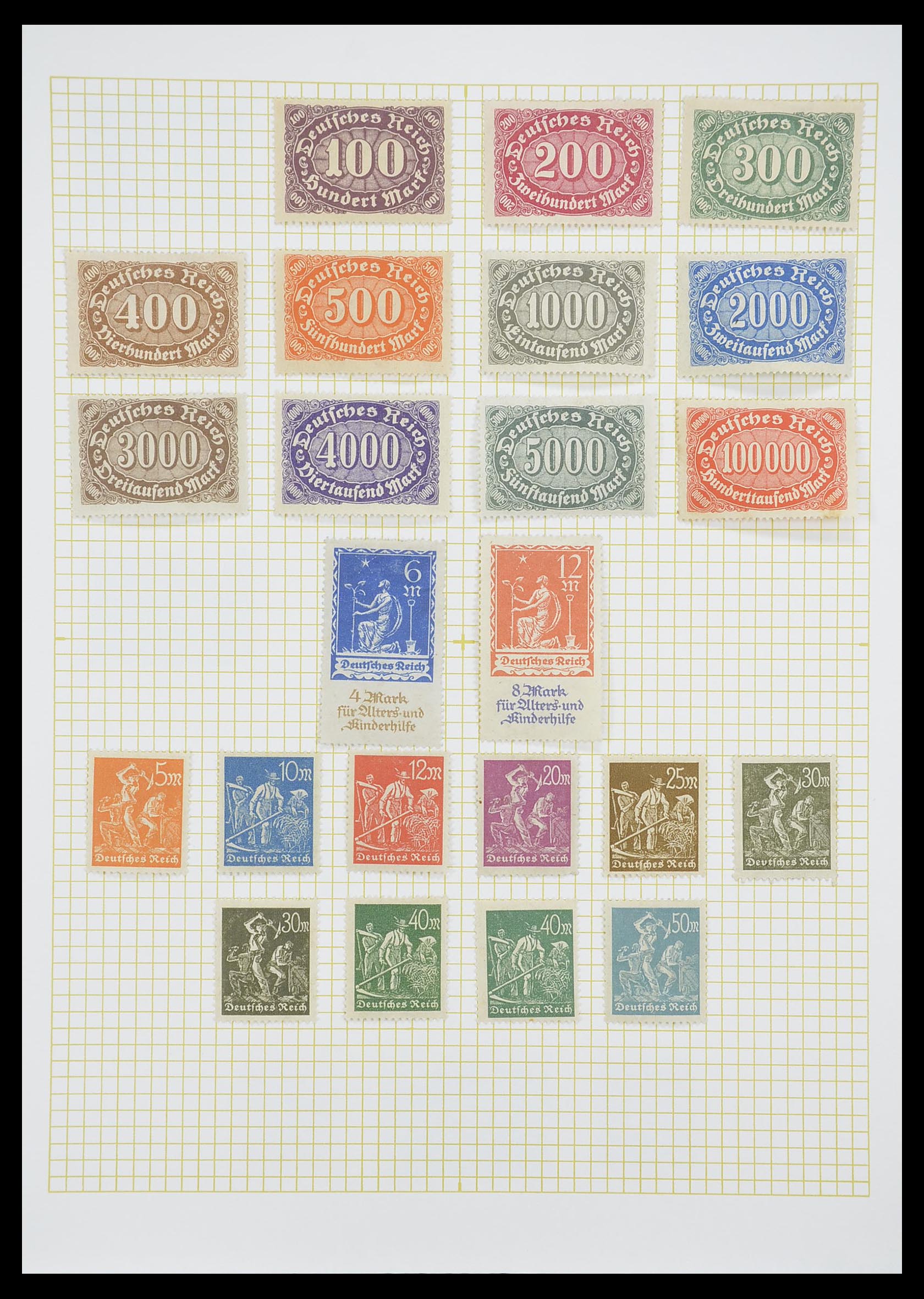 33451 020 - Postzegelverzameling 33451 Europese landen 1850-1990.