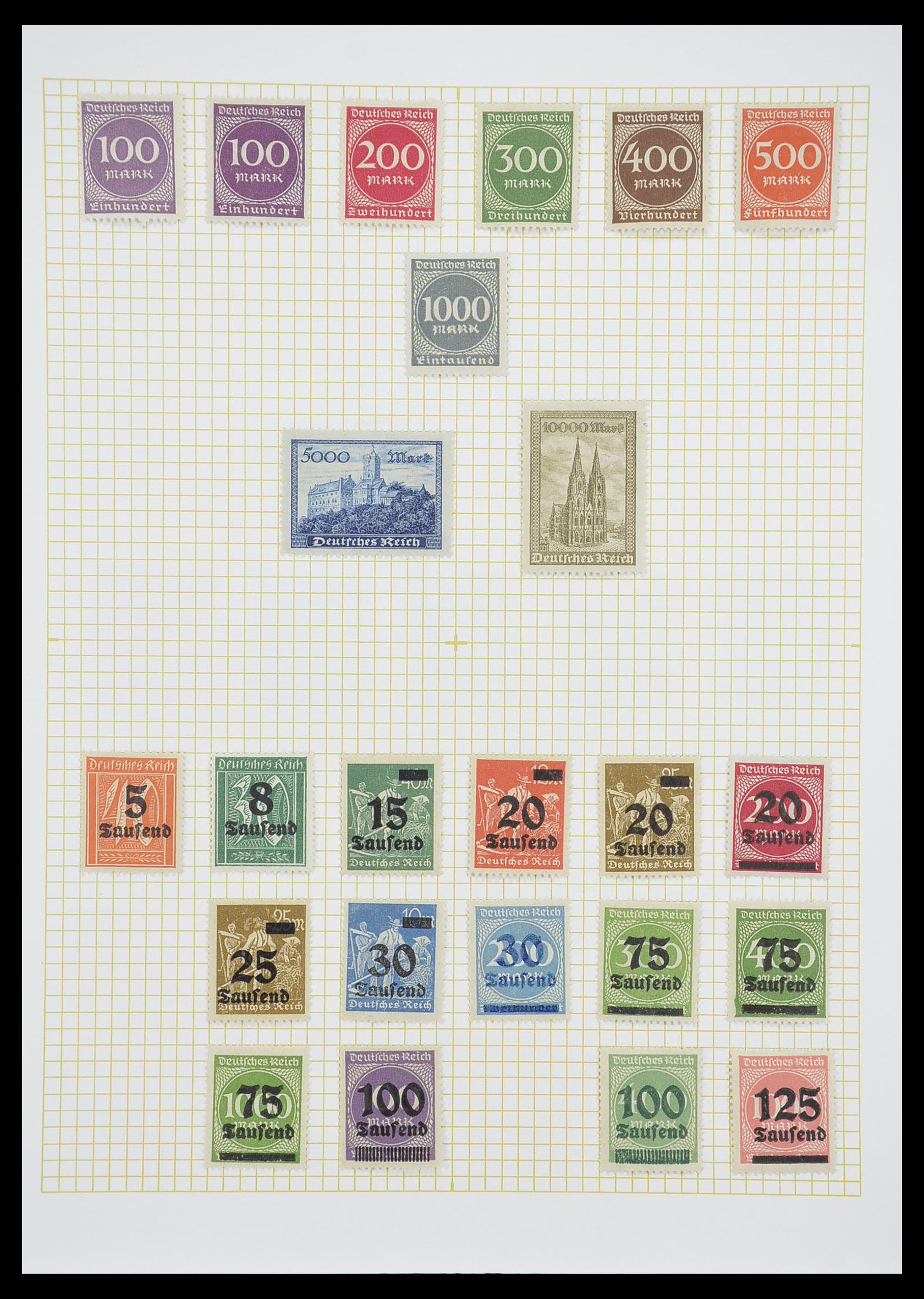 33451 022 - Postzegelverzameling 33451 Europese landen 1850-1990.