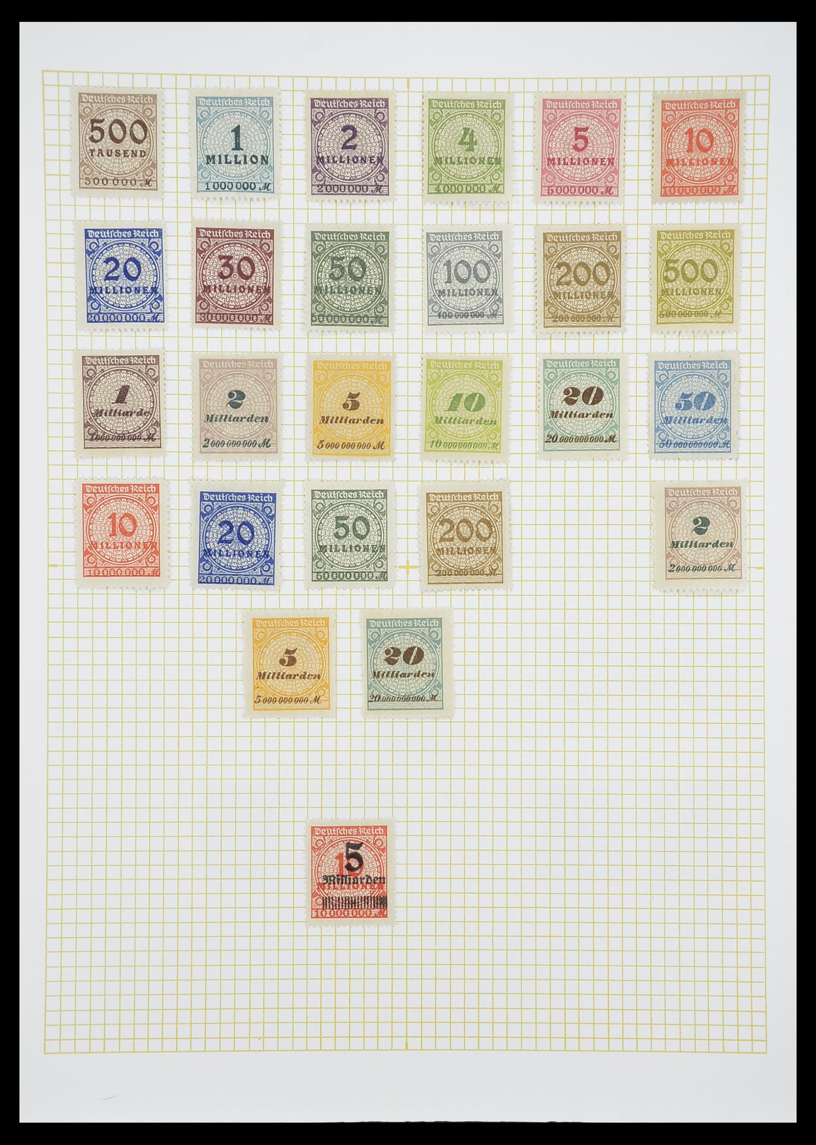 33451 026 - Postzegelverzameling 33451 Europese landen 1850-1990.