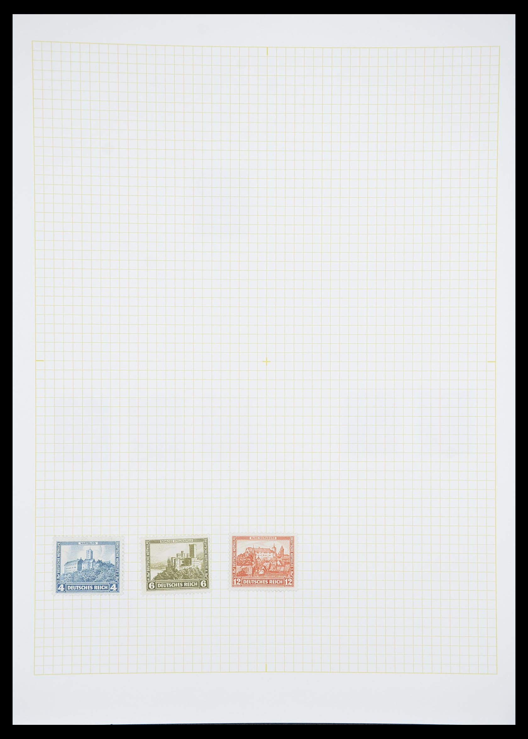 33451 035 - Postzegelverzameling 33451 Europese landen 1850-1990.