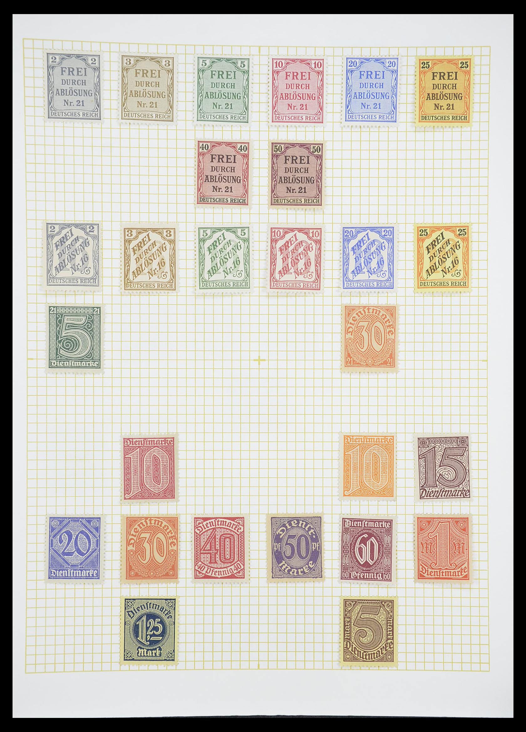33451 037 - Postzegelverzameling 33451 Europese landen 1850-1990.