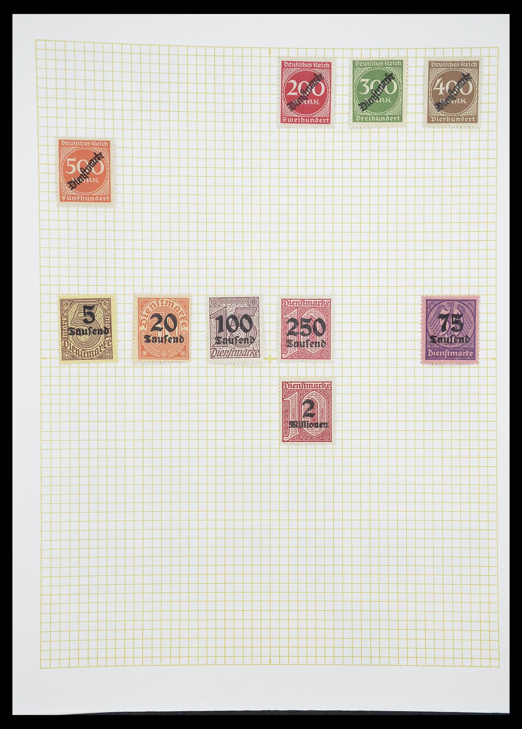 33451 041 - Postzegelverzameling 33451 Europese landen 1850-1990.