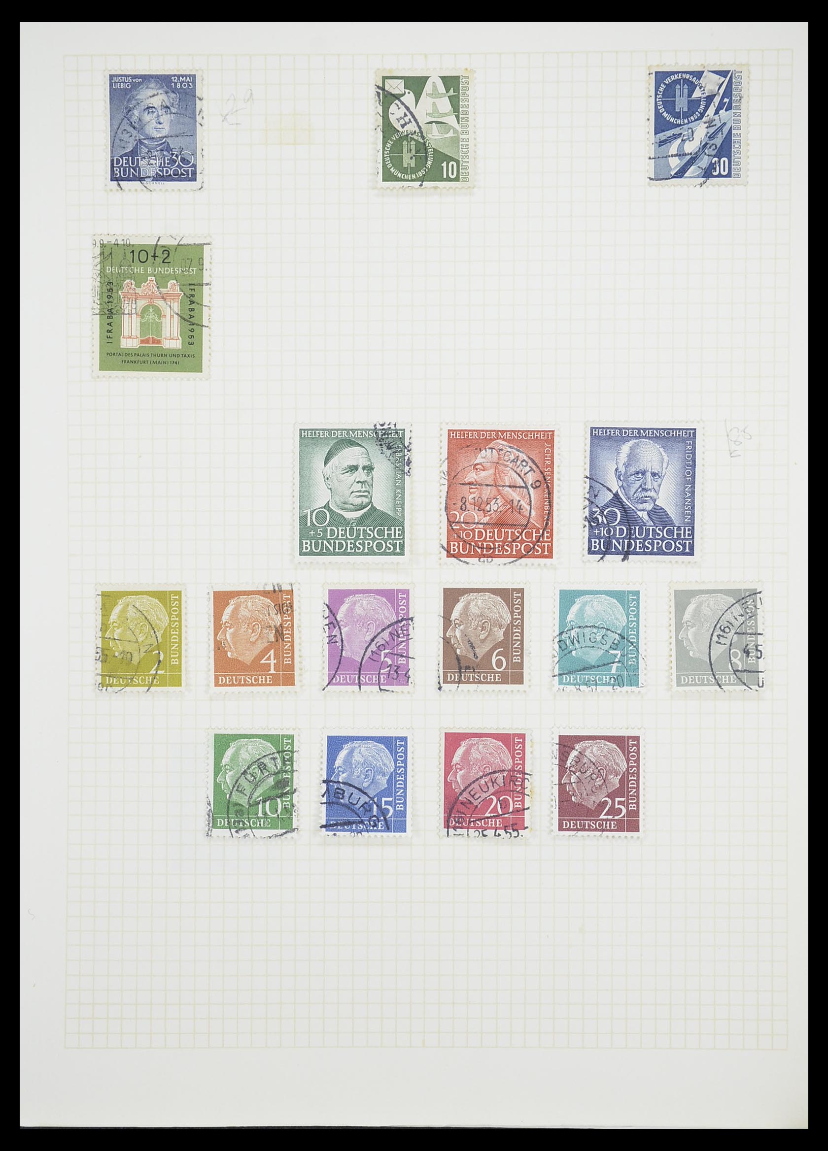33451 050 - Postzegelverzameling 33451 Europese landen 1850-1990.