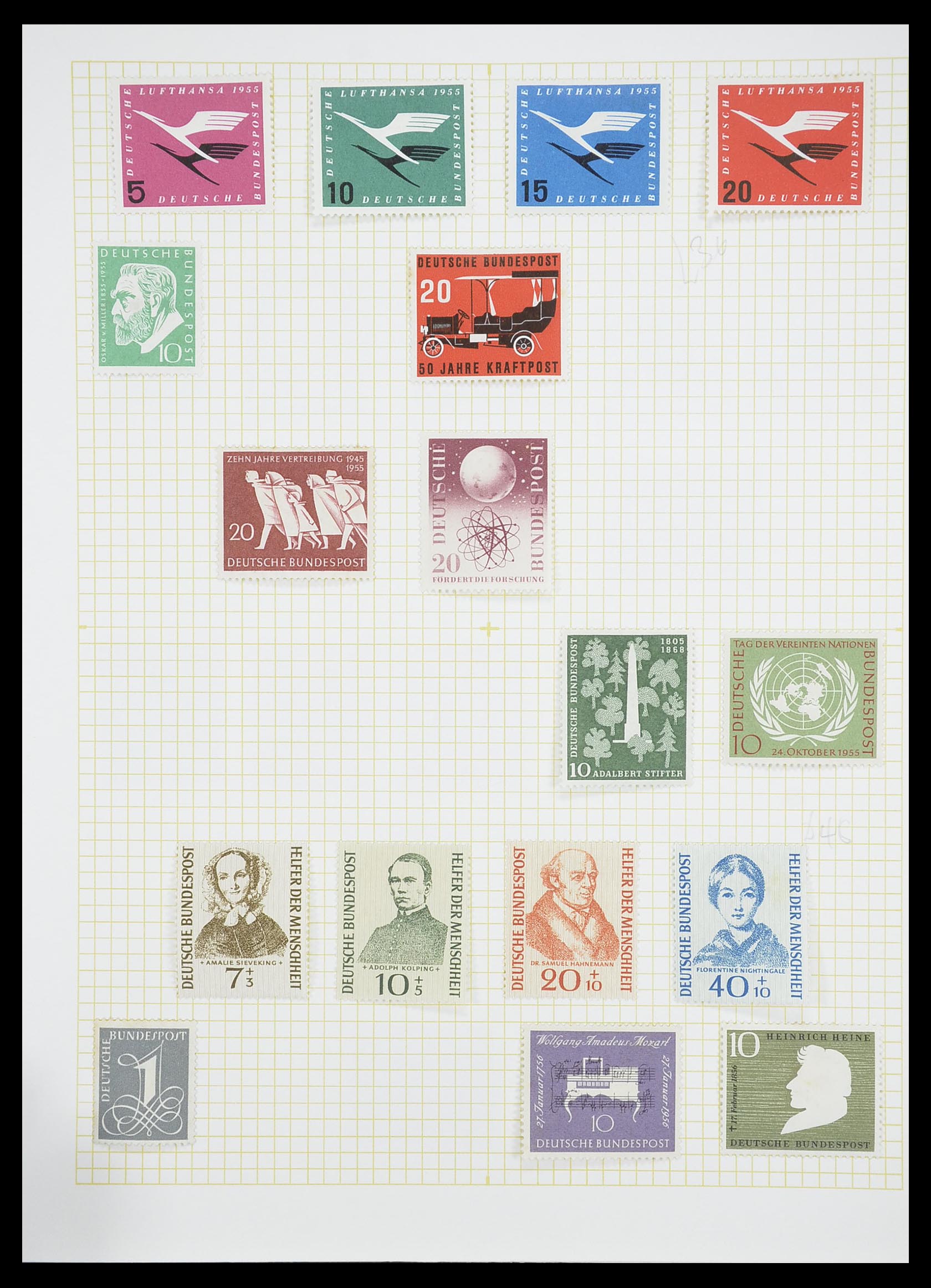 33451 053 - Postzegelverzameling 33451 Europese landen 1850-1990.