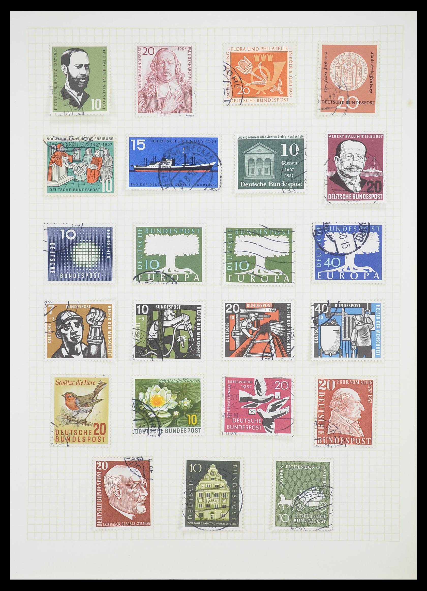 33451 058 - Postzegelverzameling 33451 Europese landen 1850-1990.