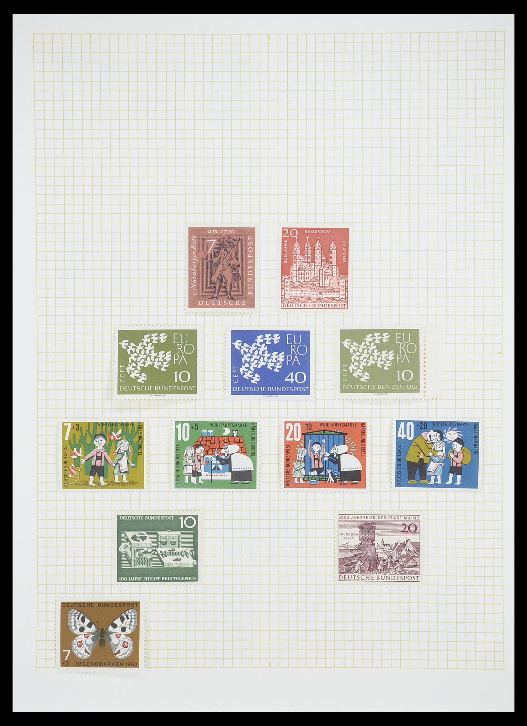33451 065 - Postzegelverzameling 33451 Europese landen 1850-1990.