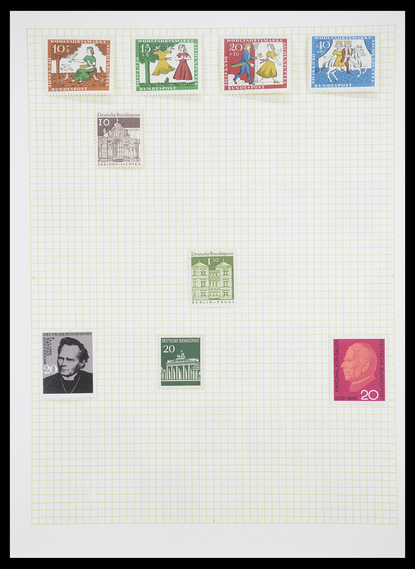 33451 075 - Postzegelverzameling 33451 Europese landen 1850-1990.
