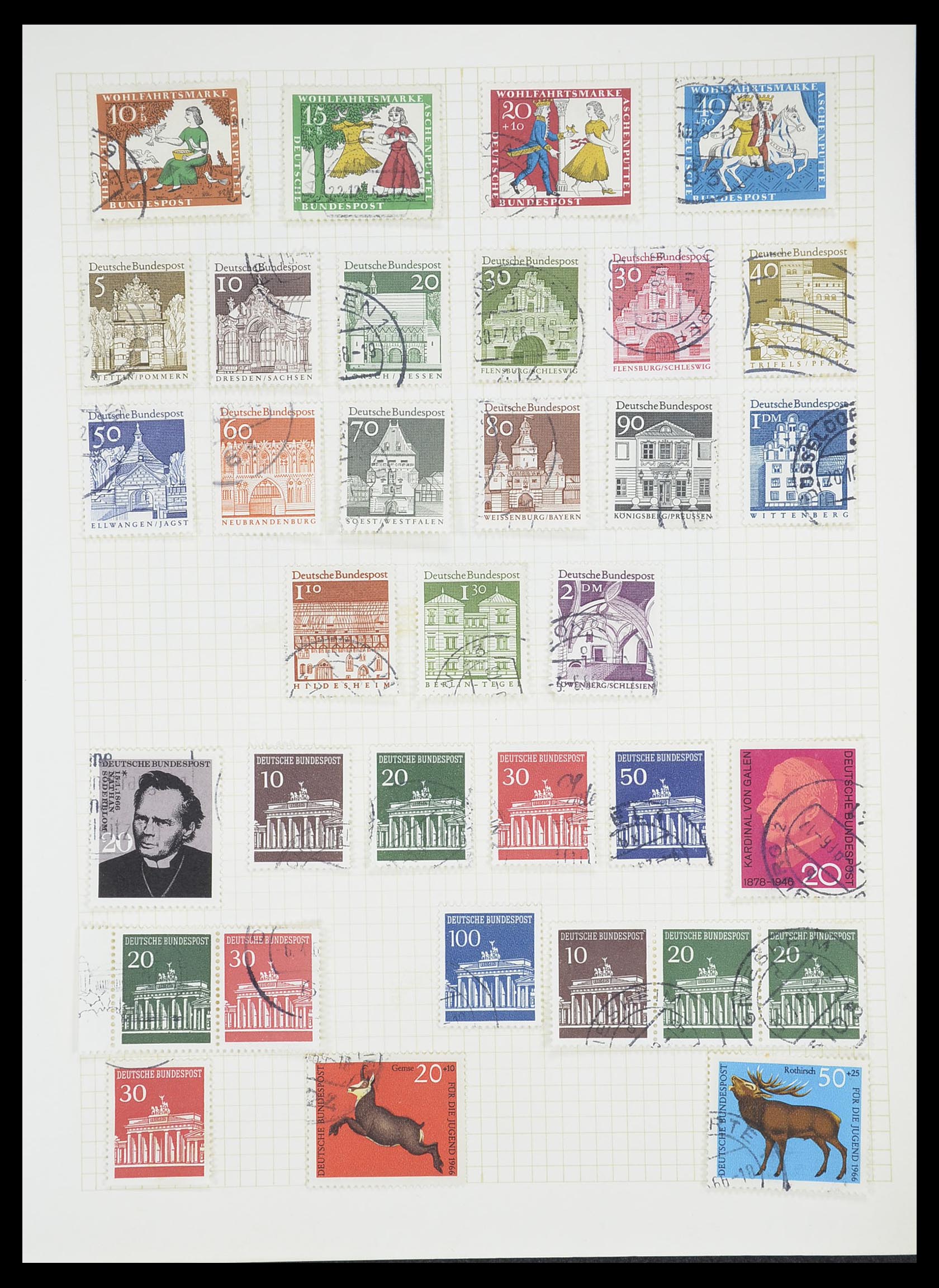 33451 076 - Postzegelverzameling 33451 Europese landen 1850-1990.