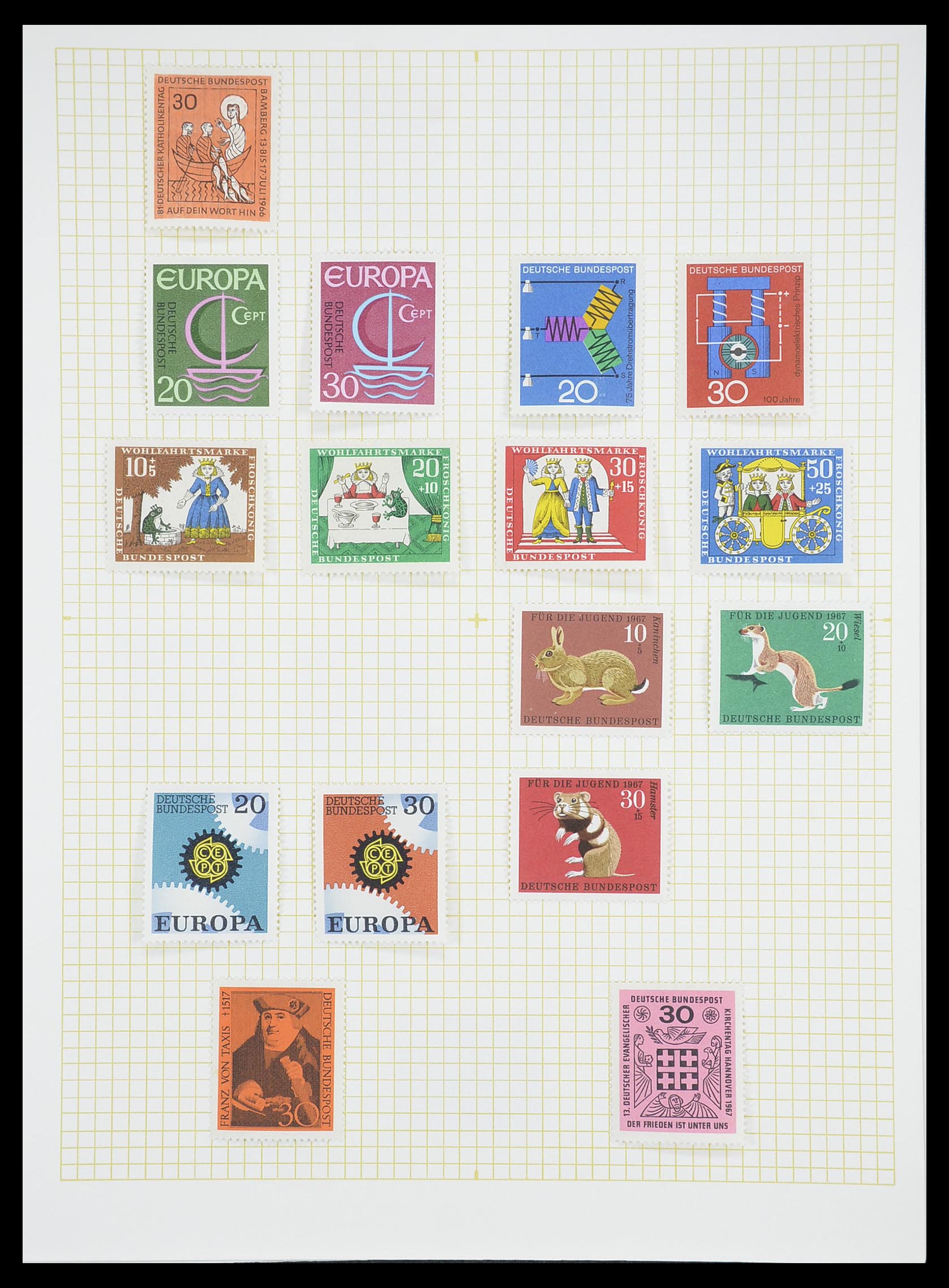 33451 078 - Stamp collection 33451 European countries 1850-1990.