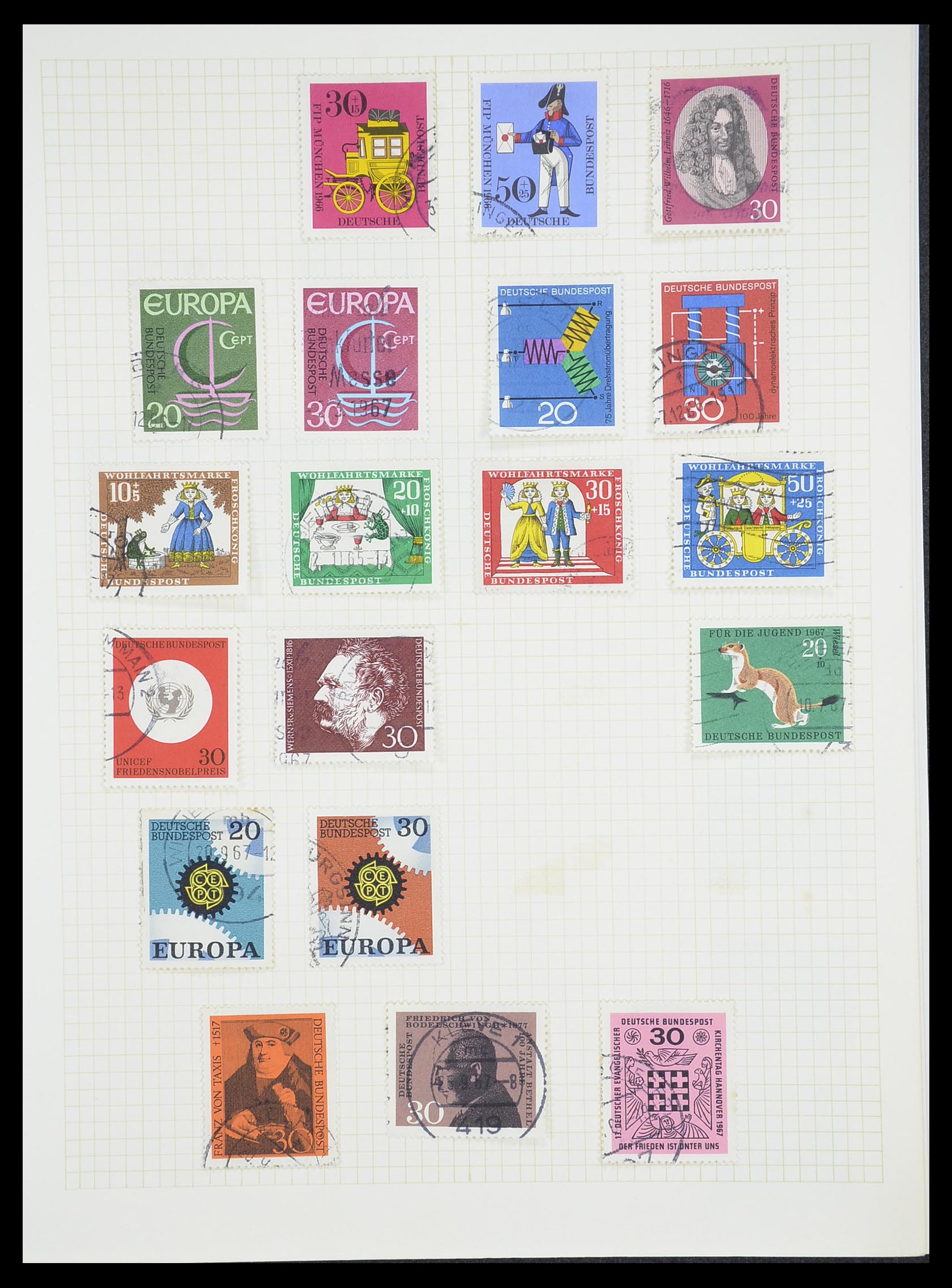 33451 079 - Postzegelverzameling 33451 Europese landen 1850-1990.