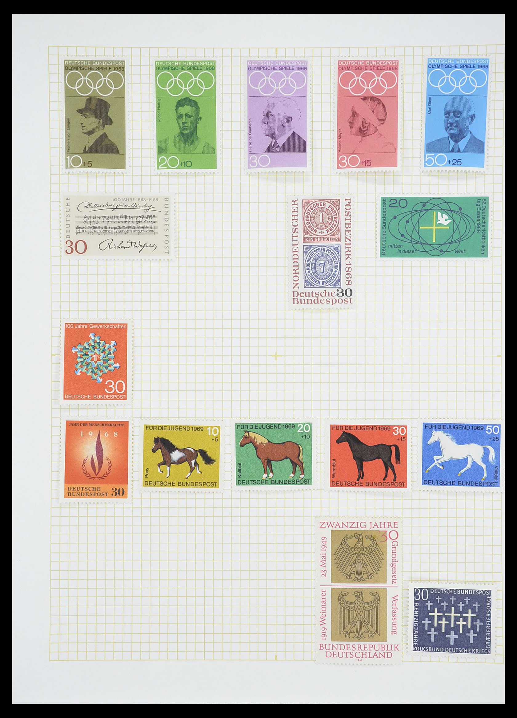 33451 082 - Postzegelverzameling 33451 Europese landen 1850-1990.