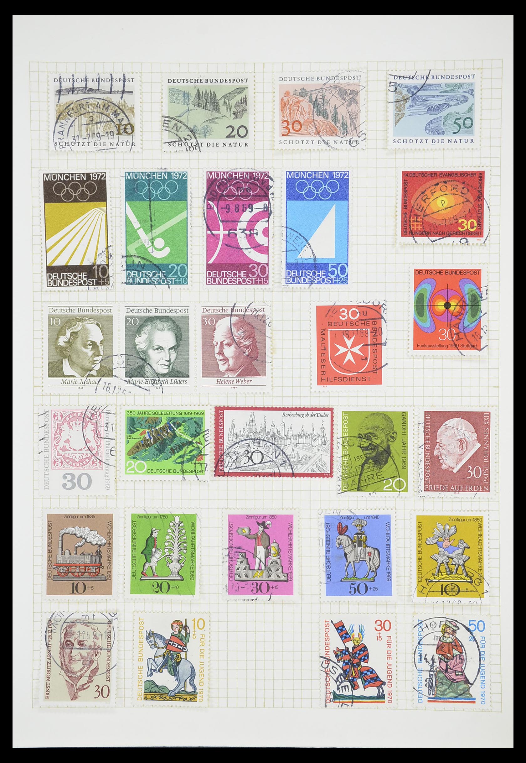 33451 085 - Postzegelverzameling 33451 Europese landen 1850-1990.