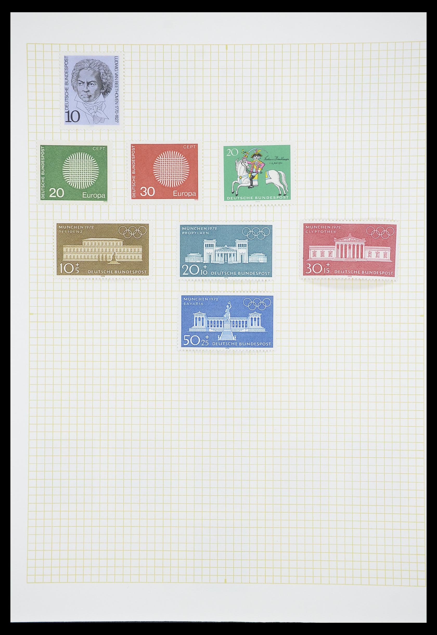 33451 086 - Postzegelverzameling 33451 Europese landen 1850-1990.