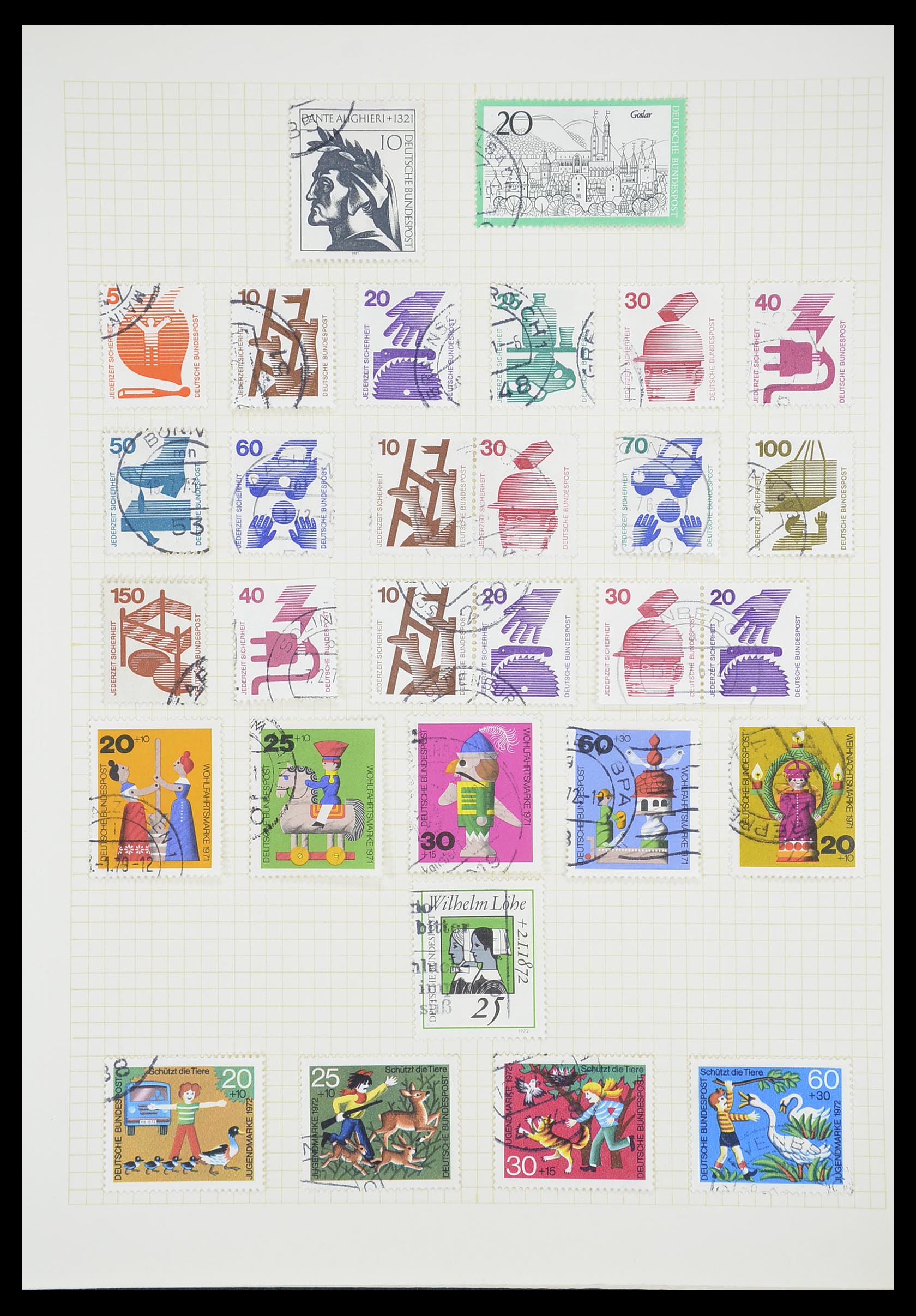 33451 093 - Postzegelverzameling 33451 Europese landen 1850-1990.