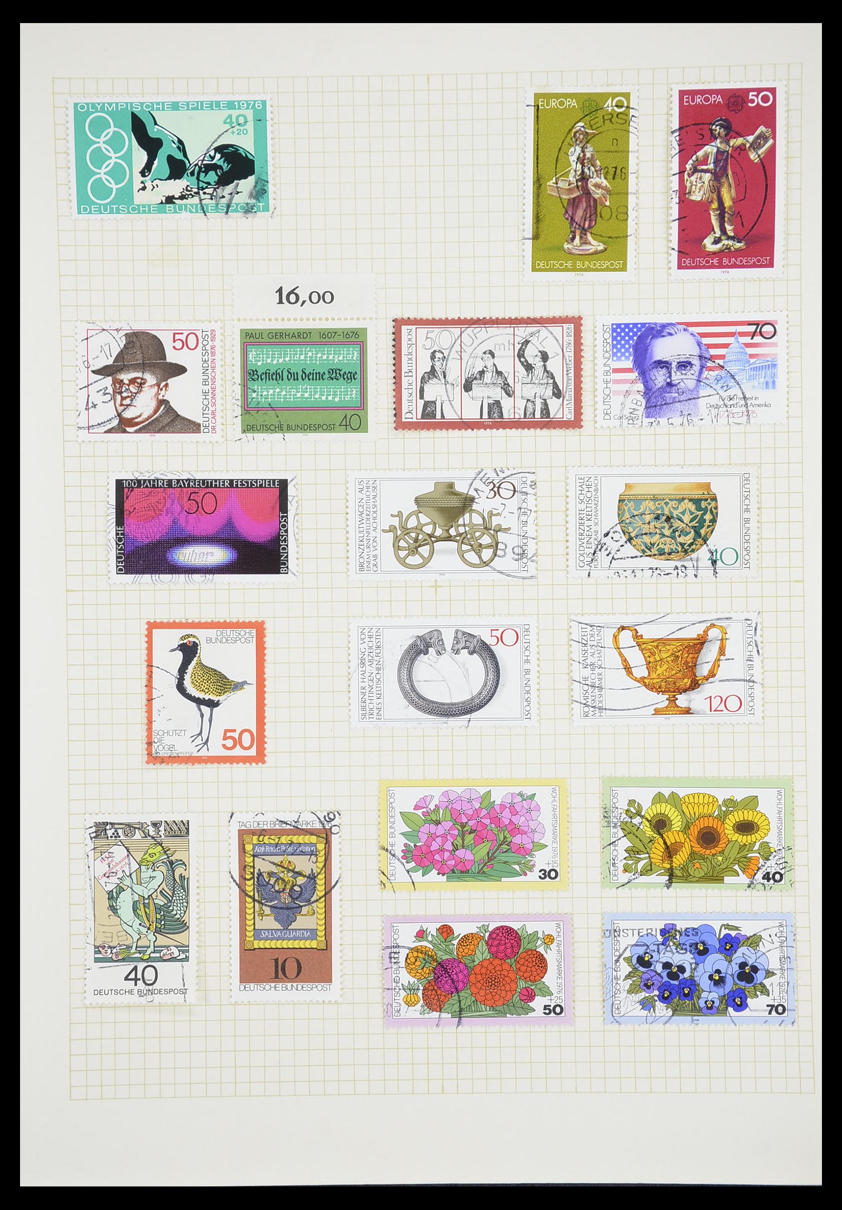 33451 106 - Postzegelverzameling 33451 Europese landen 1850-1990.