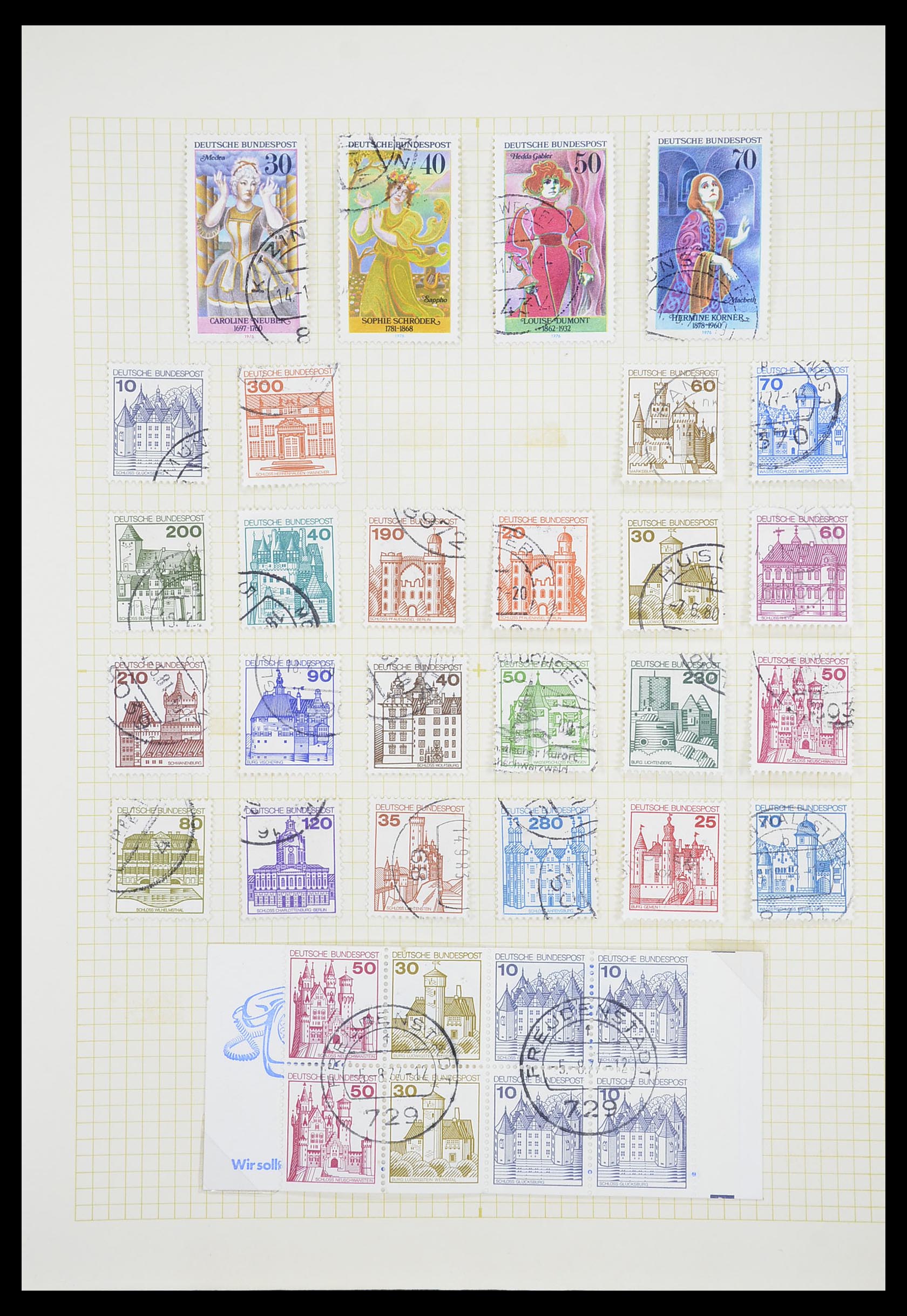 33451 109 - Postzegelverzameling 33451 Europese landen 1850-1990.